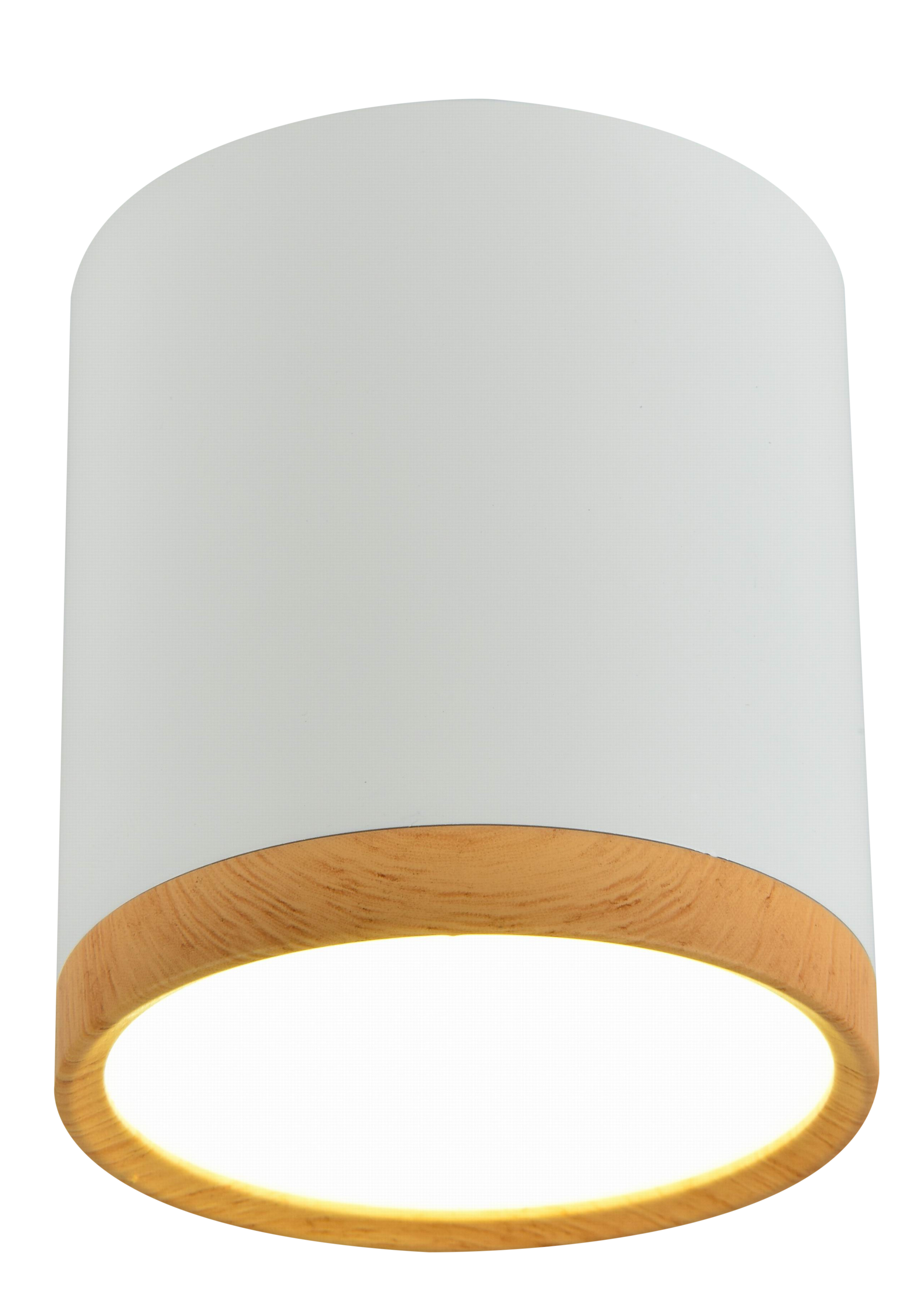 Oprawa natynkowa TUBA IP20 śr. 6.8 cm biała LED CANDELLUX