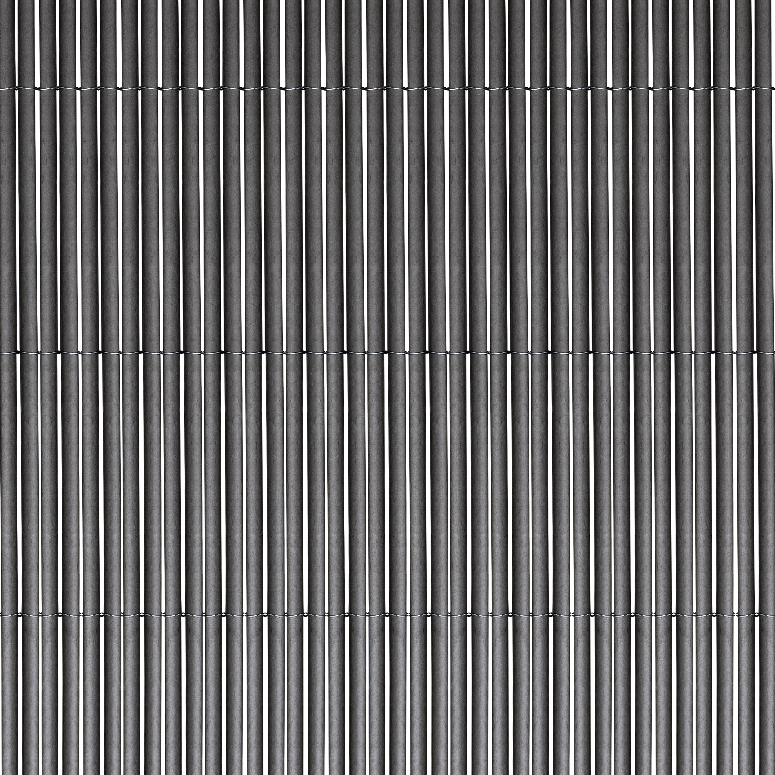 Canniccio in plastica pvc NATERIAL grigio / argento L 3 x H 1.5 m - 4