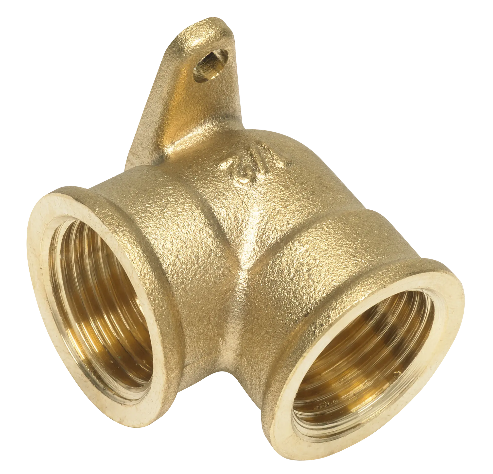 Kolano montażowe KW1/2" -GW1/2" mosiądz EQUATION