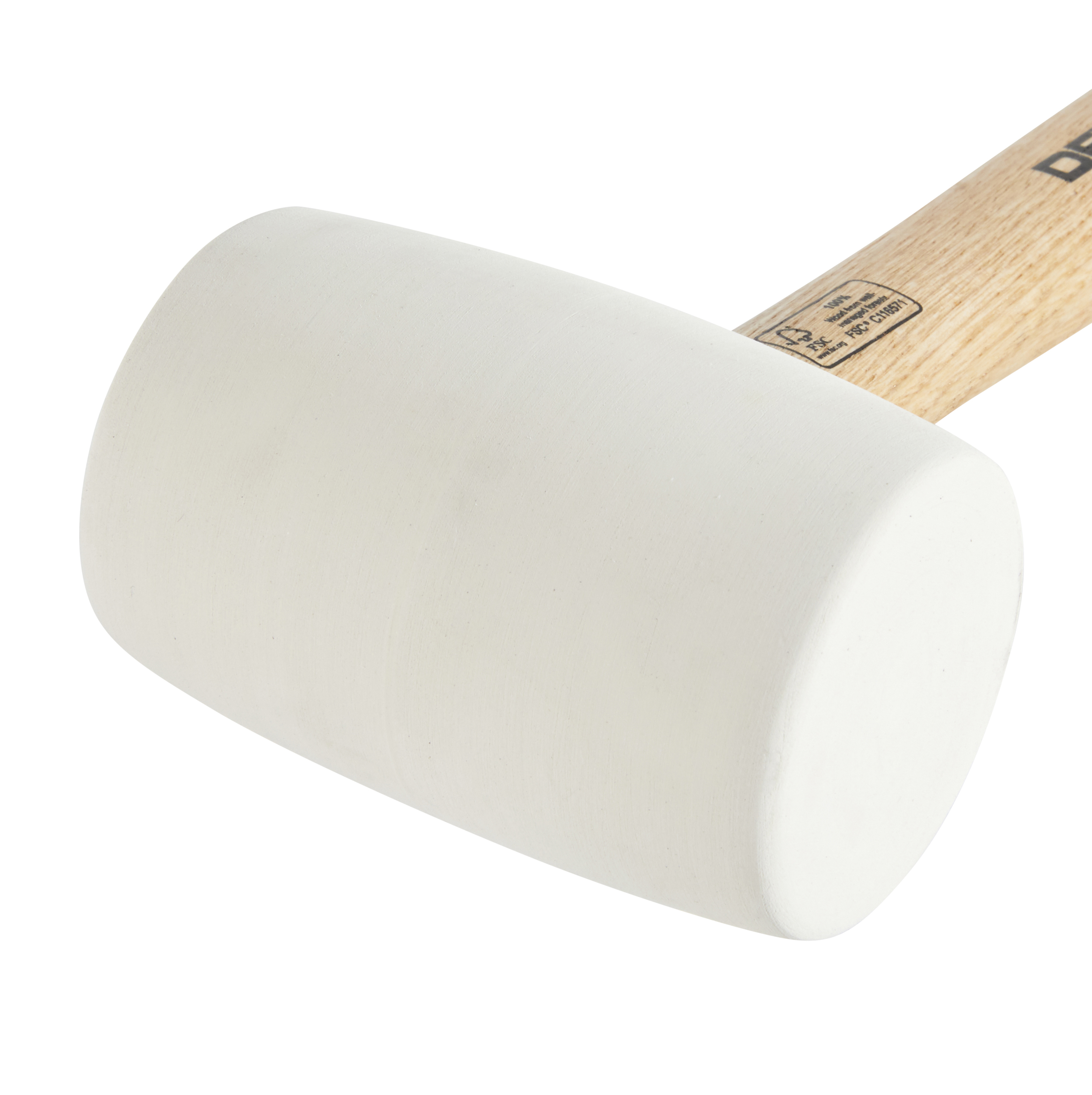 Młotek gumowy biały 450 g Dexter - 10