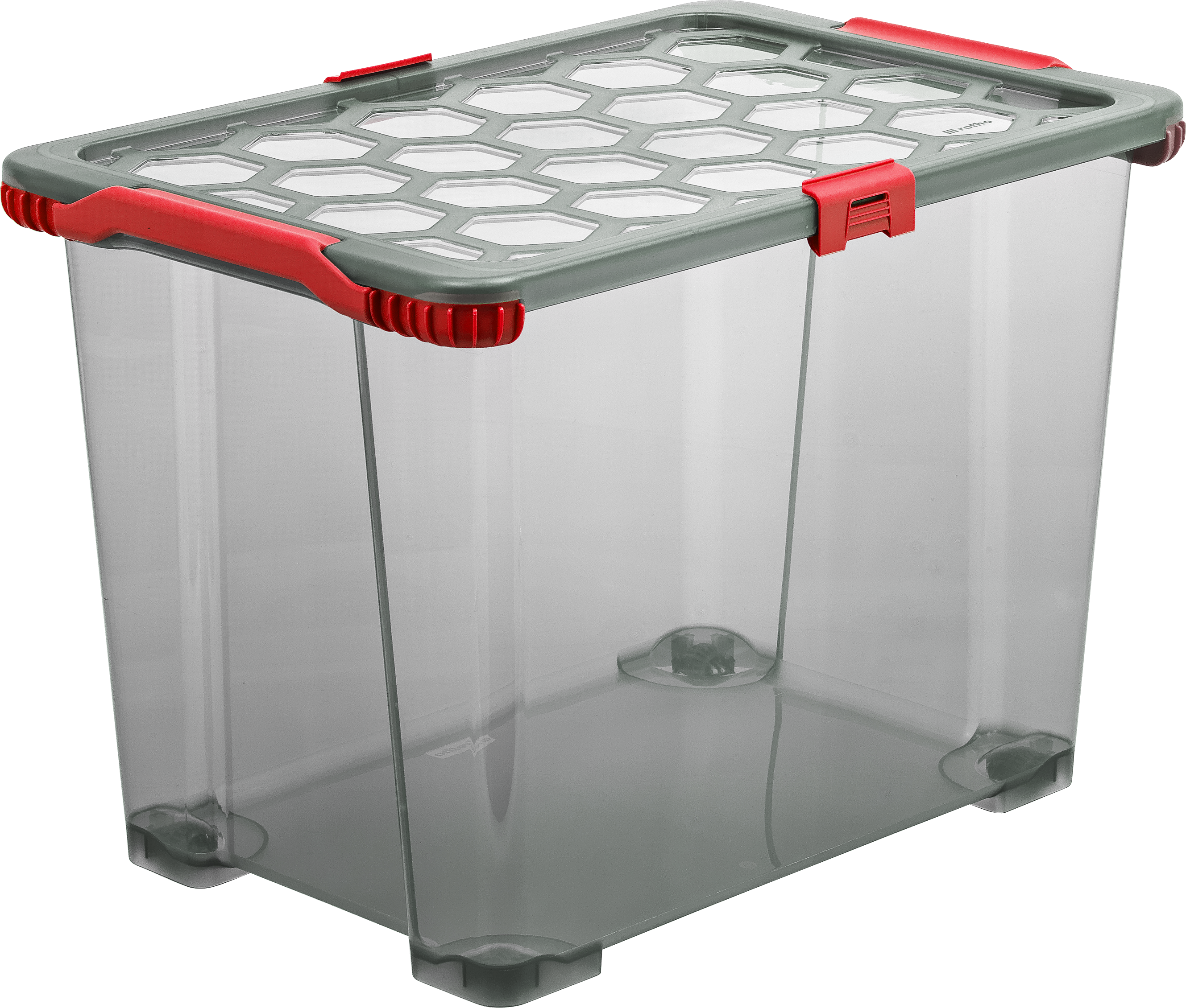Pojemnik Evo z kółkami 65 l 59 x 39.5 x 41.2 cm Rotho