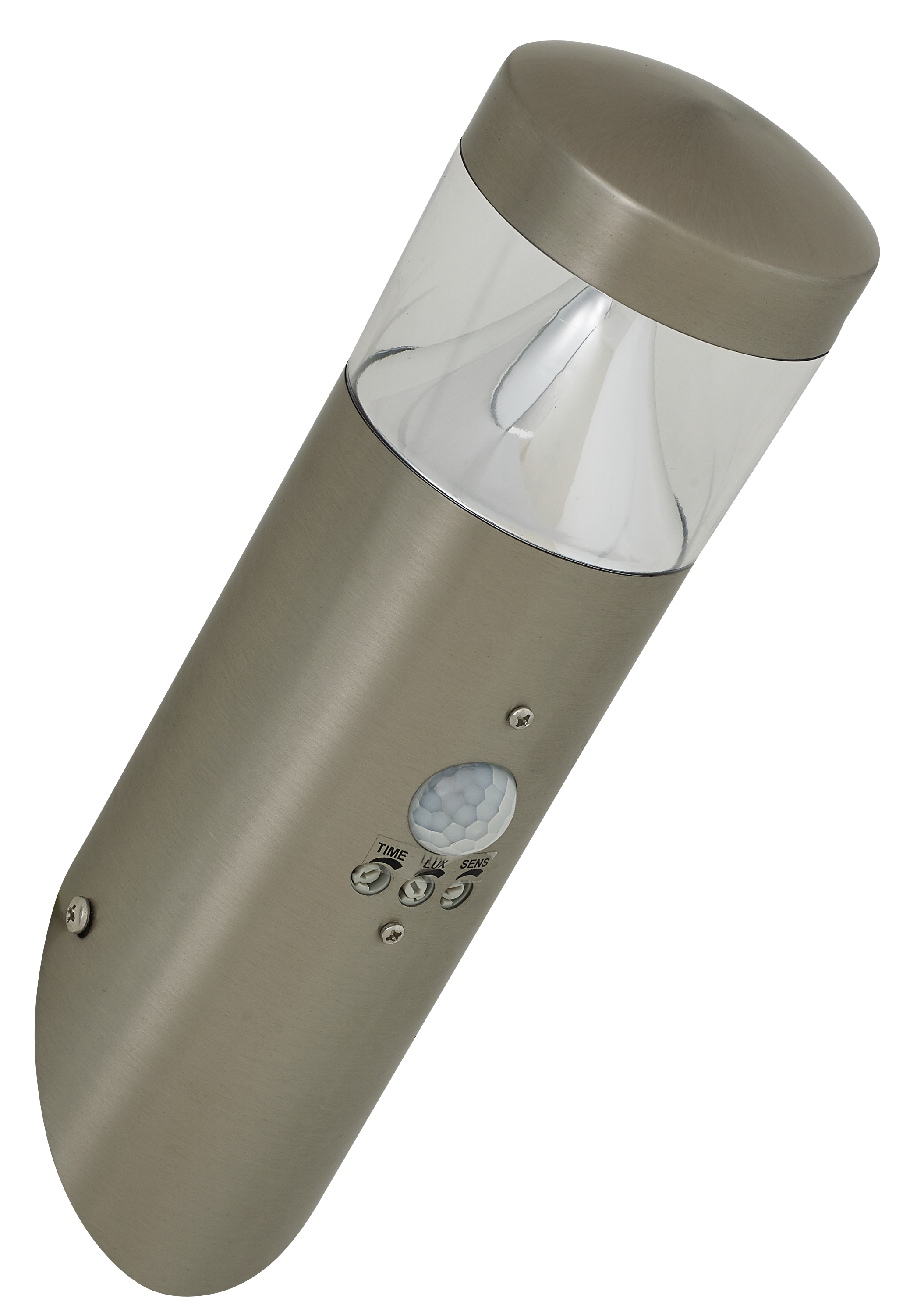 Applique LED moderna da esterno Valencia doppia luce grigio IP44 con sensore di movimento, luce bianco naturale 400 lumen, INSPIRE - 4