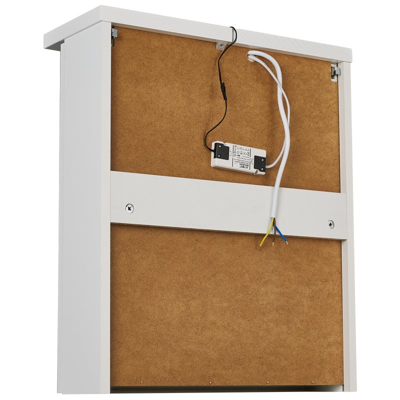 Szafka lustrzana z oświetleniem Storm 50 X 60 X 15 Sensea