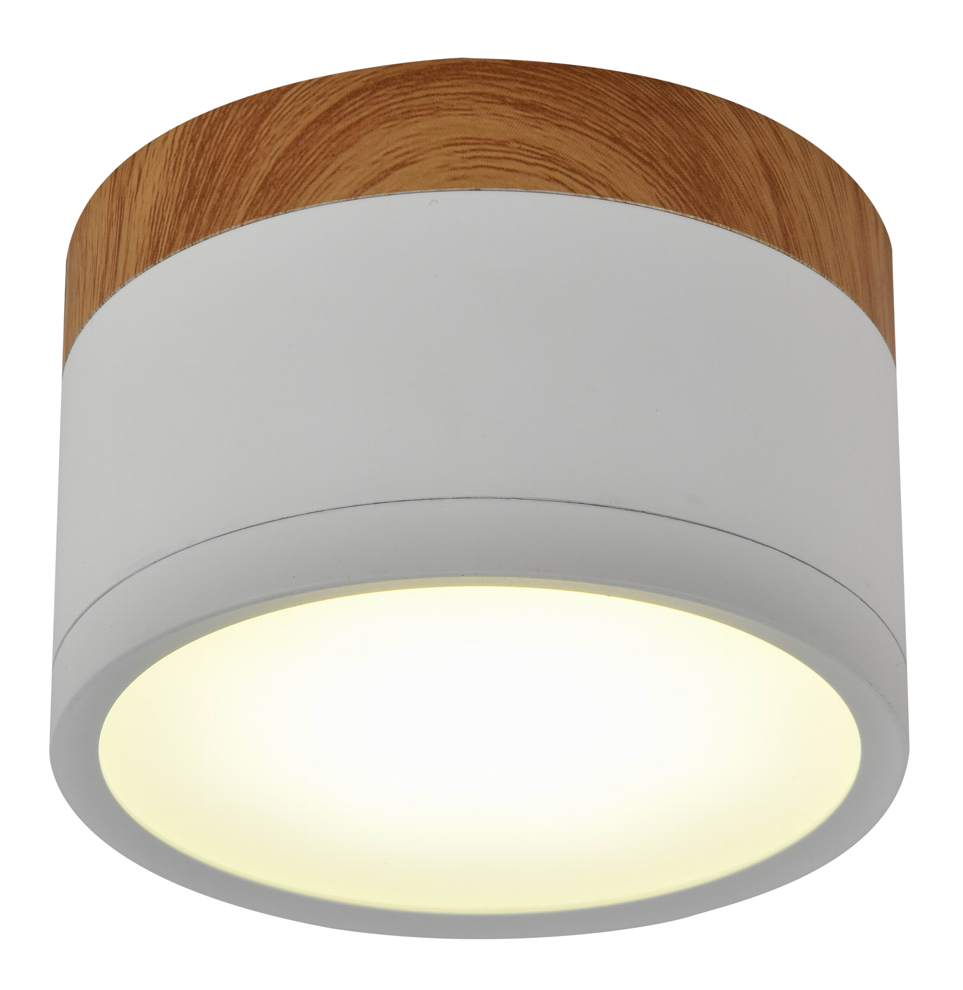 Oprawa natynkowa TUBA IP20 śr. 8.8 cm biała LED CANDELLUX