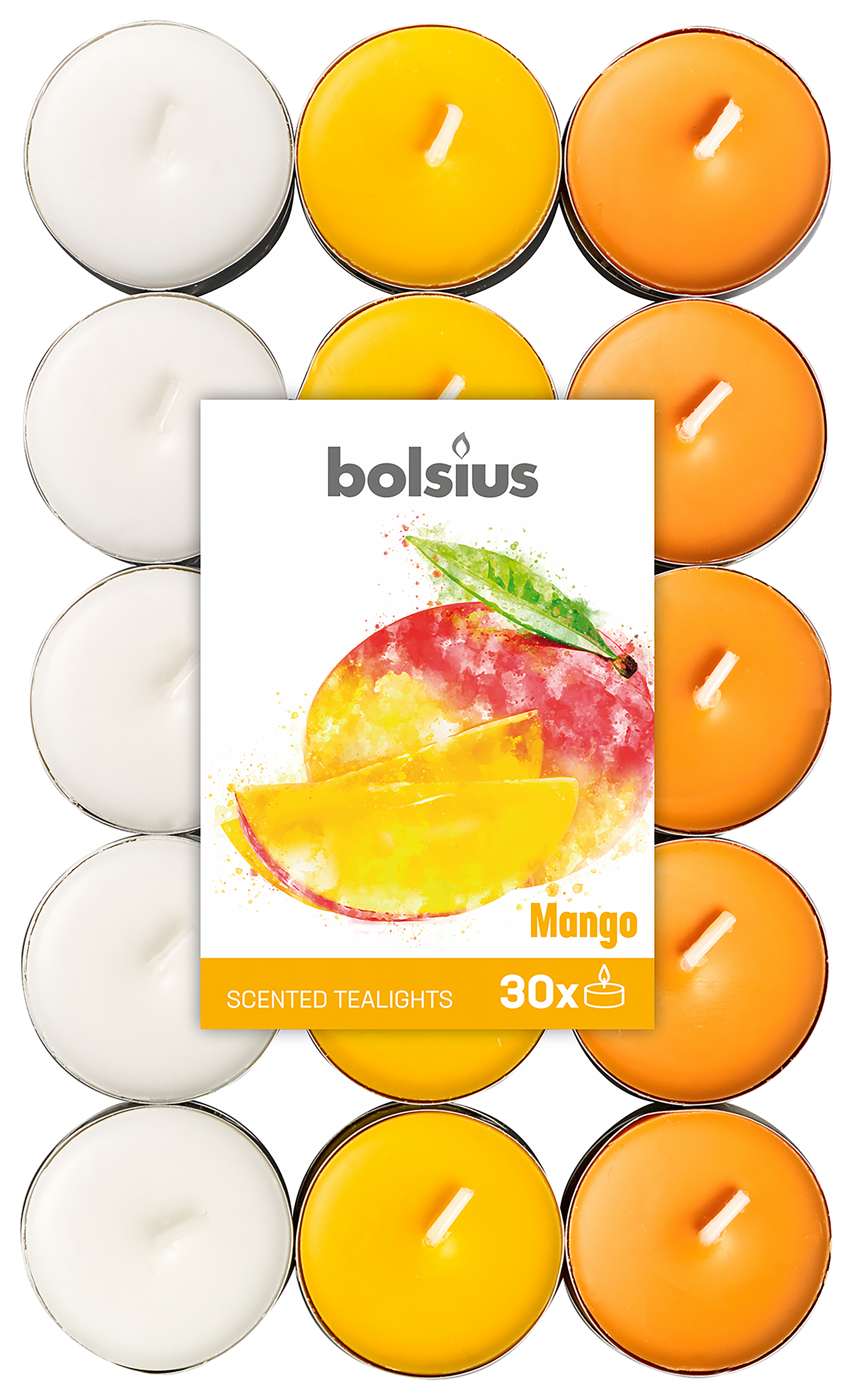 Podgrzewacz zapachowy Aromatic mango 30 szt. Bolsius