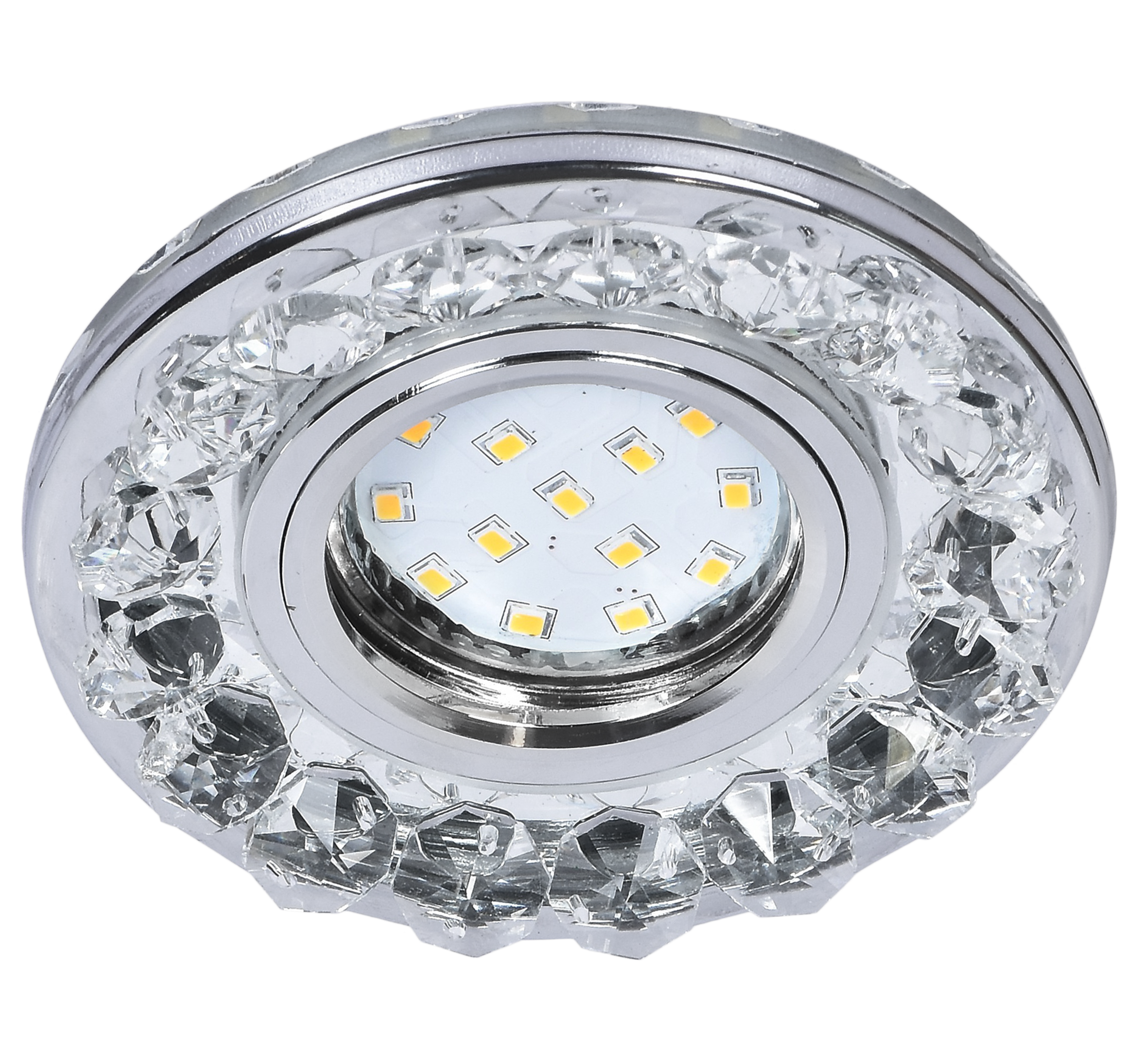 Oprawa stropowa KRYSZTAŁ IP20 chrom GU10 CANDELLUX
