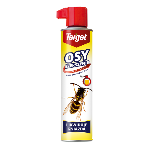 Środek na osy szerszenie 750ml Anti sting gun Target