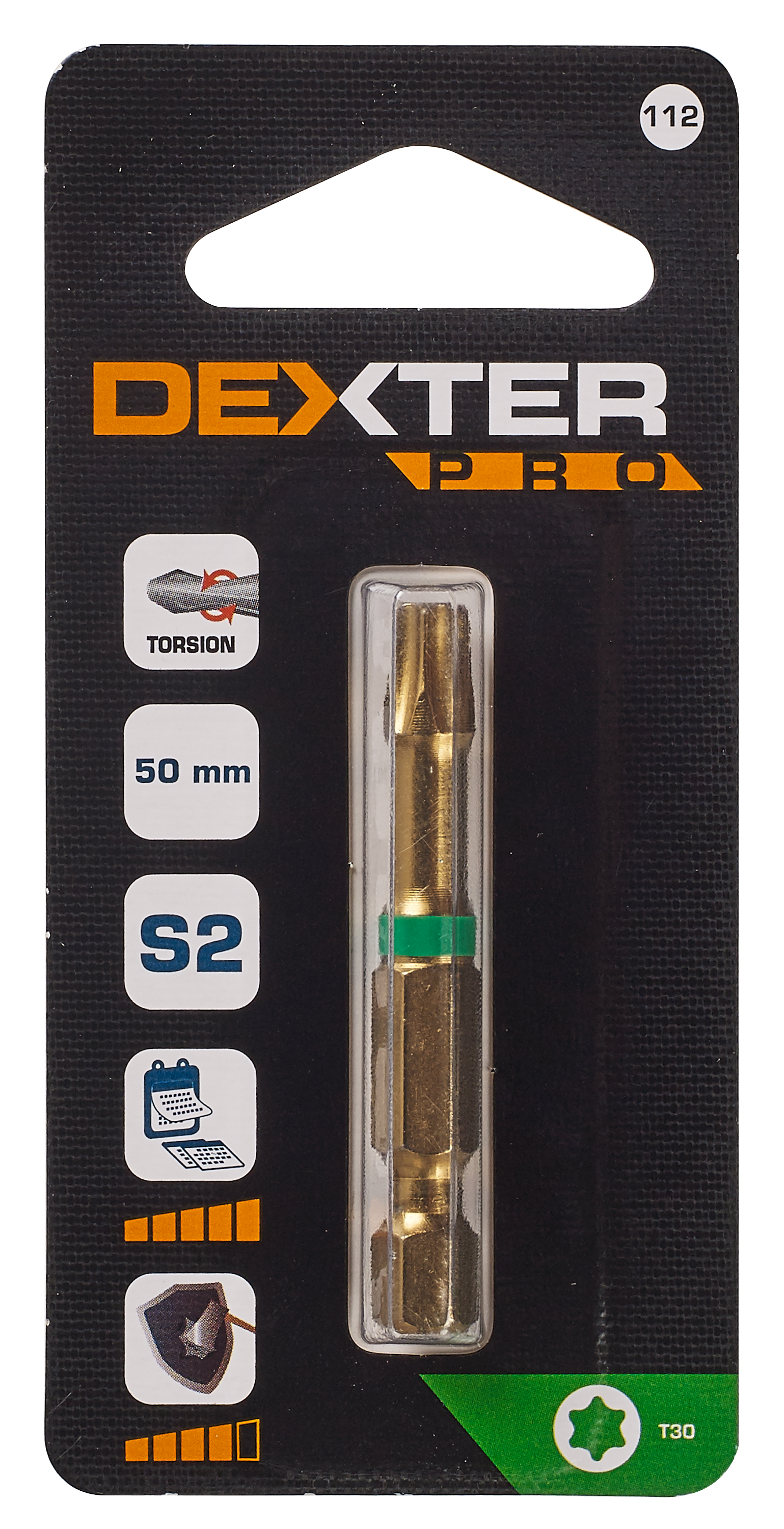 Bit skrętny T30 50 mm DEXTER PRO - 5