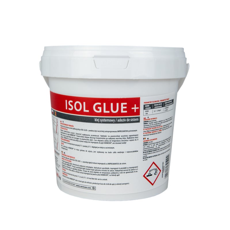 Zdjęcia - Akcesorium kominkowe Klej systemowy do płyt kominkowych ISOL GLUE+ 1.65 kg Varmsen