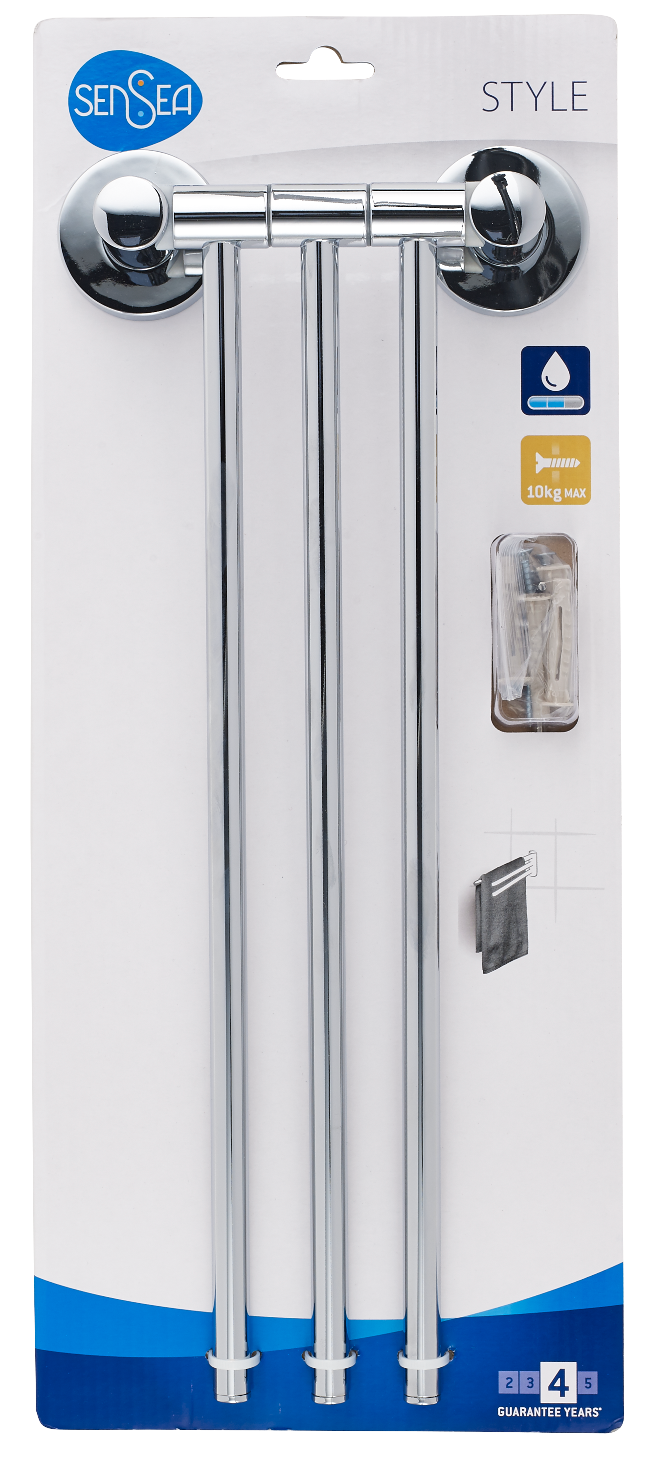 Wieszak ścienny na ręcznik Style Sensea - 5