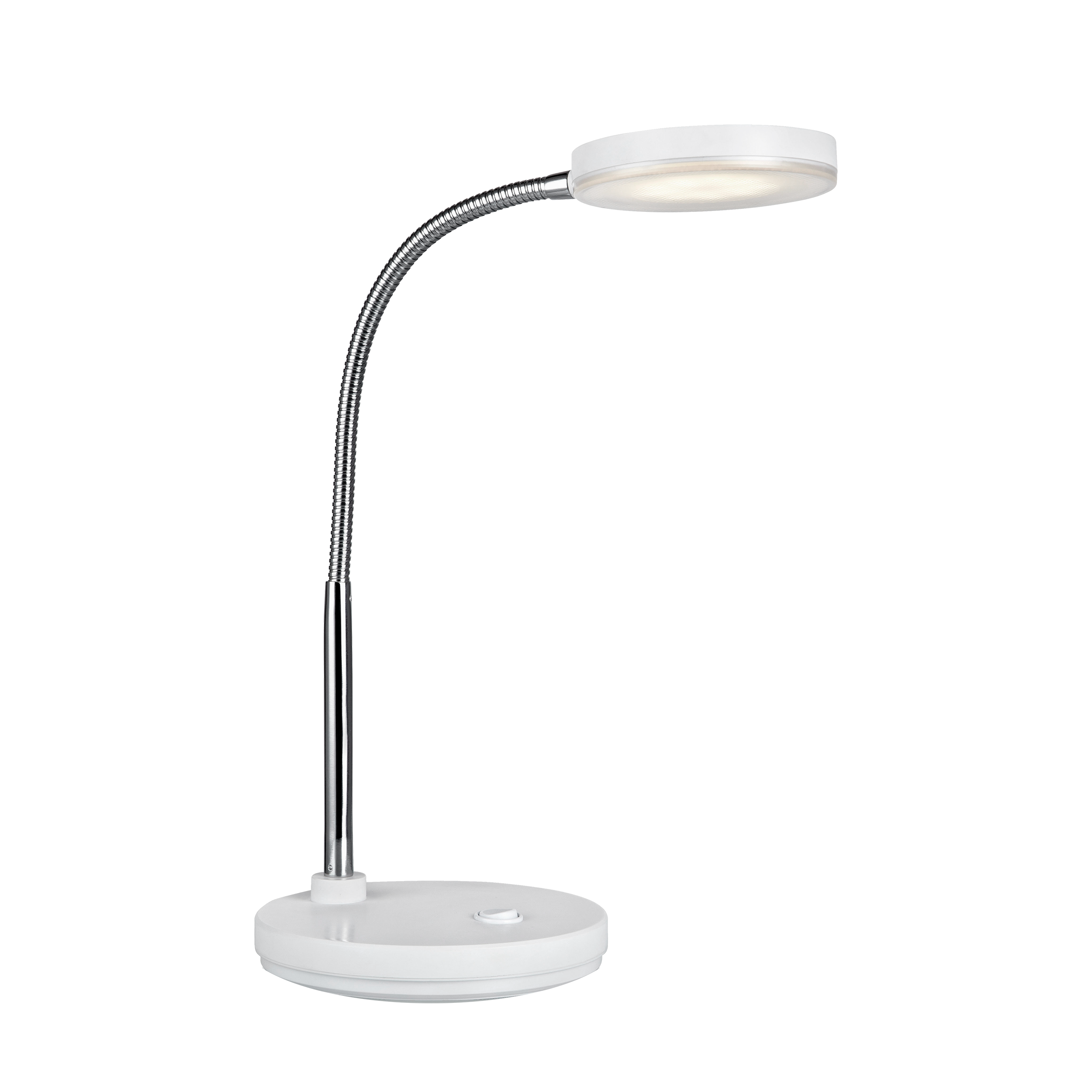 Lampa stołowa FLEX biała LED MARKSLOJD