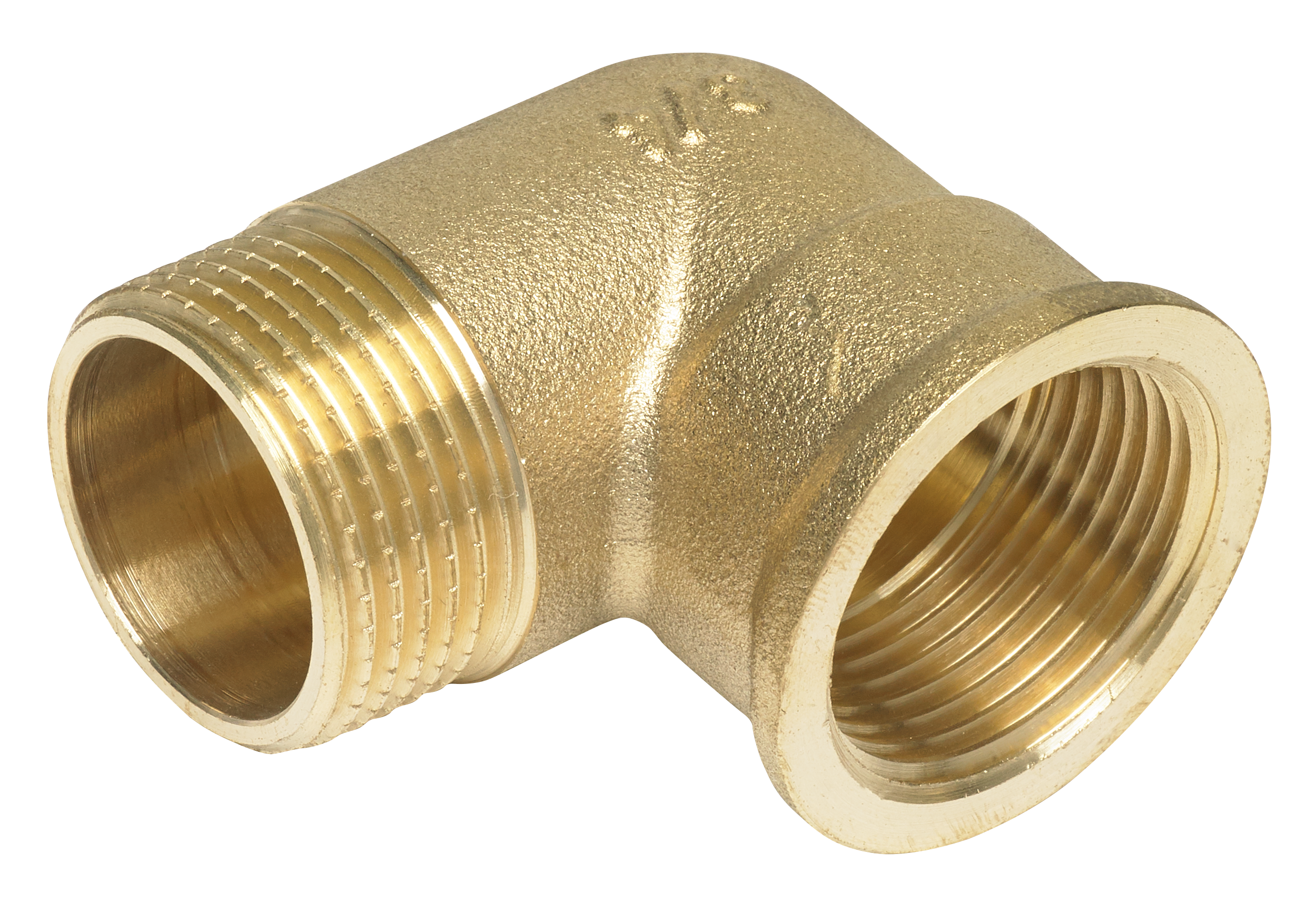 Codo de latón 90º m3/4 - h3/4 r-r
