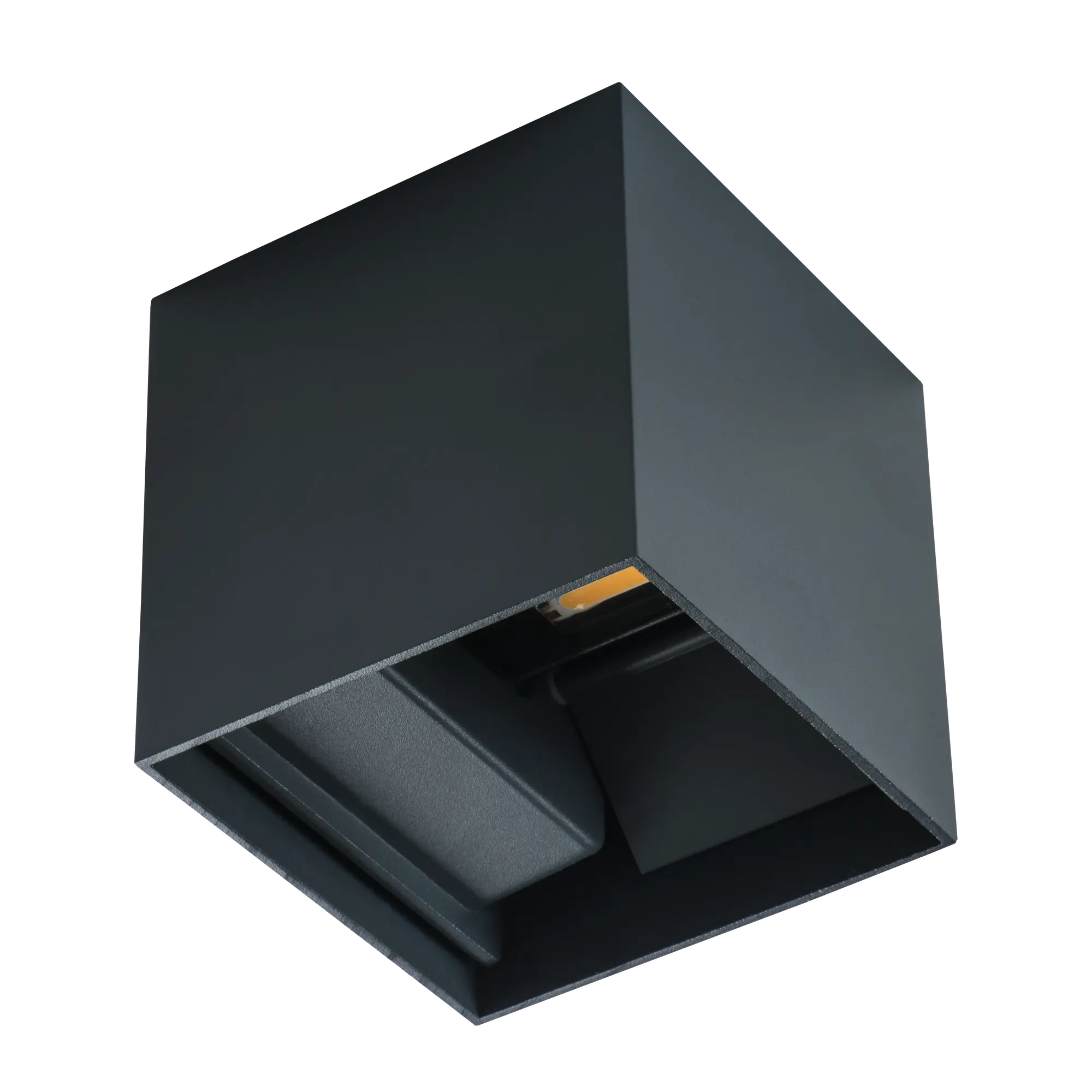 Kinkiet zewnętrzny REKA IP54 grafit kwadratowy LED KANLUX