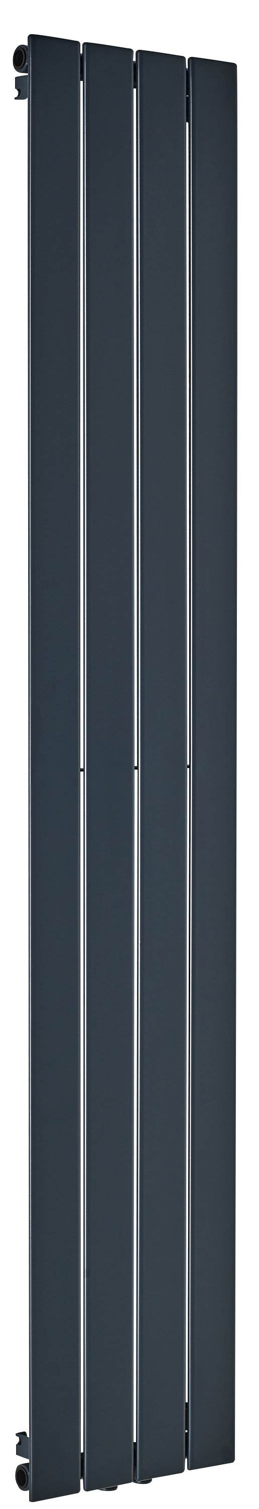 Grzejnik VERTICAL 165x29.5 cm Grafit C 550W Roz 5cm 4 Bar EQUATION