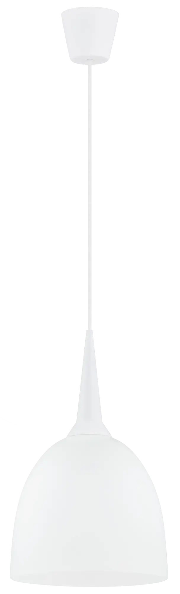 Lampa wisząca Uni biała E27 Alfa