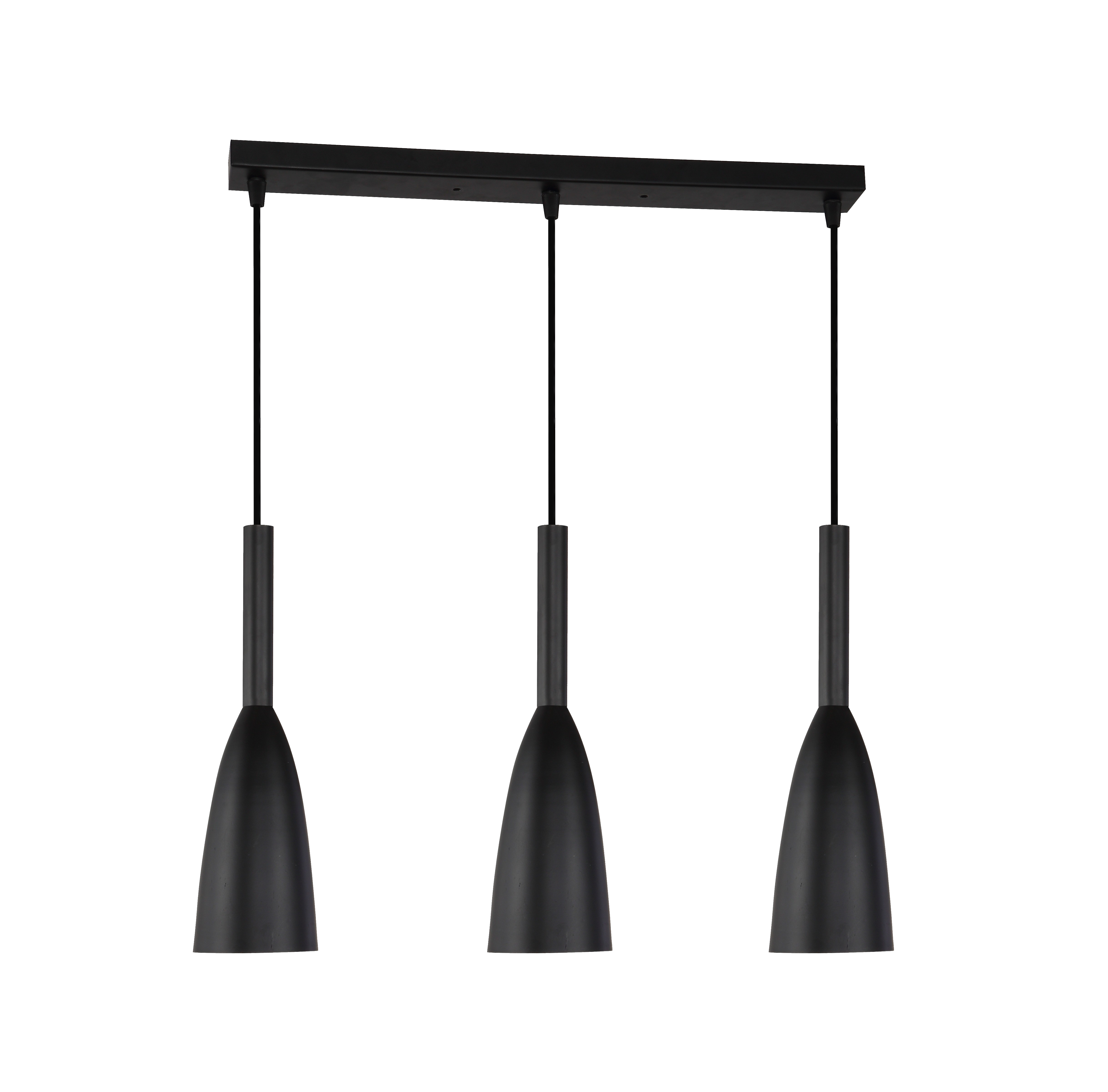 Lampa wisząca Solin czarna E27 Light Prestige