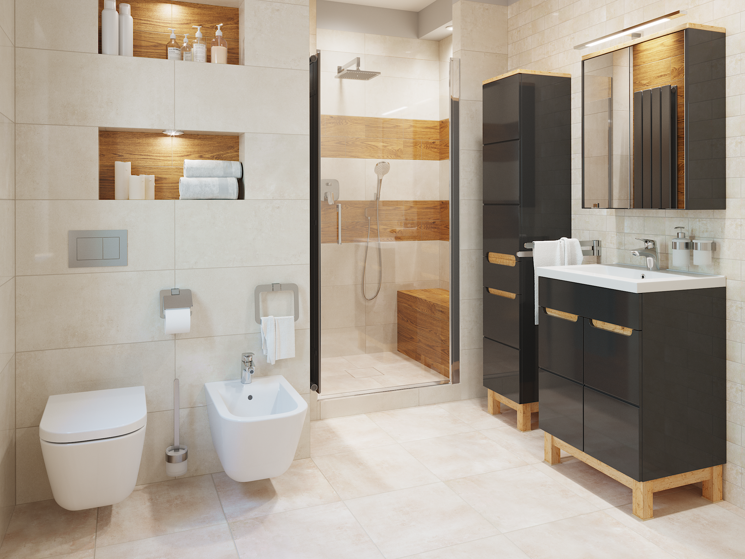 Bidet wiszący GAP ROCA - 12