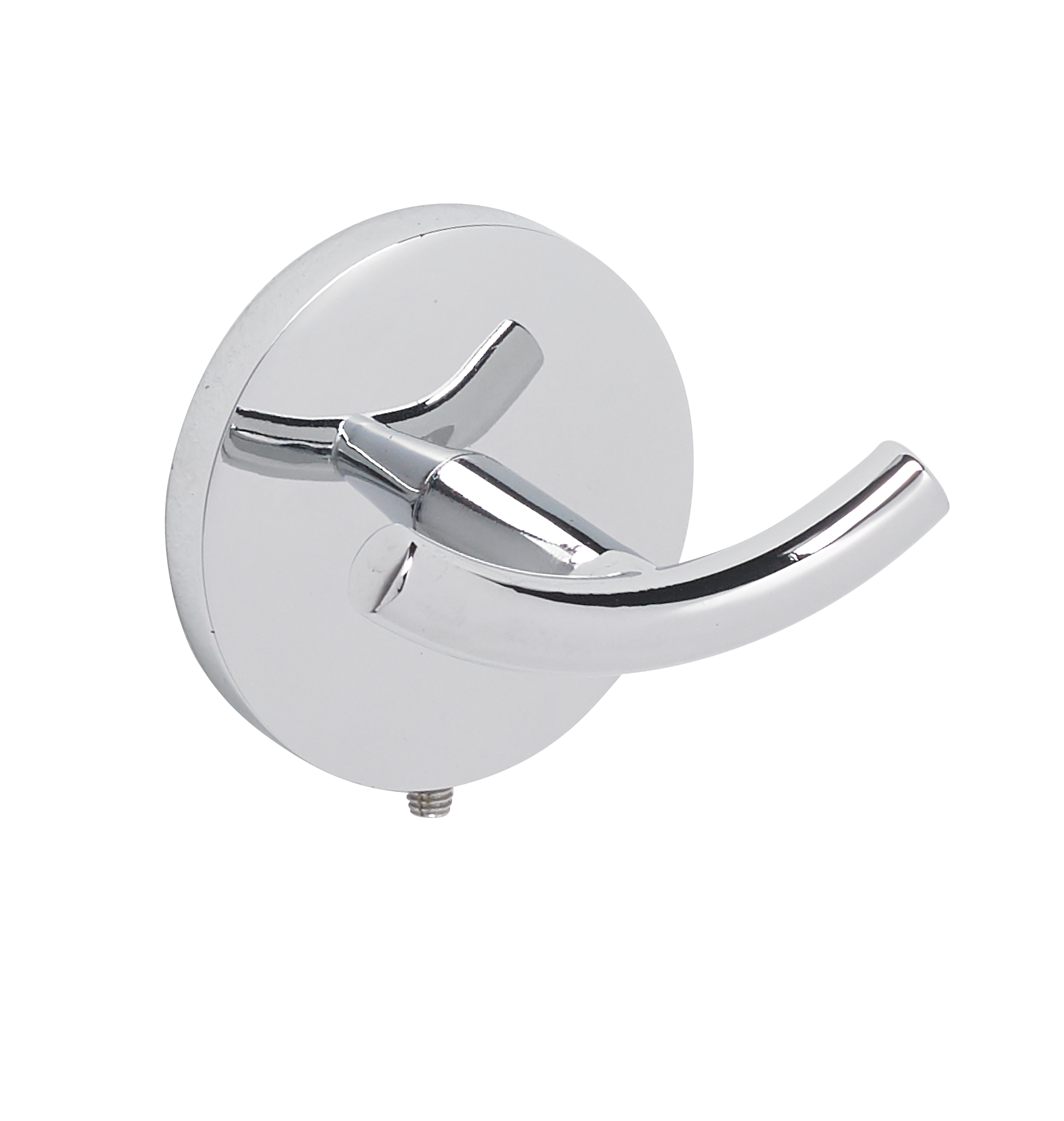 Haczyk łazienkowy podwójny do przykręcenia Suite chrom Sensea - 6