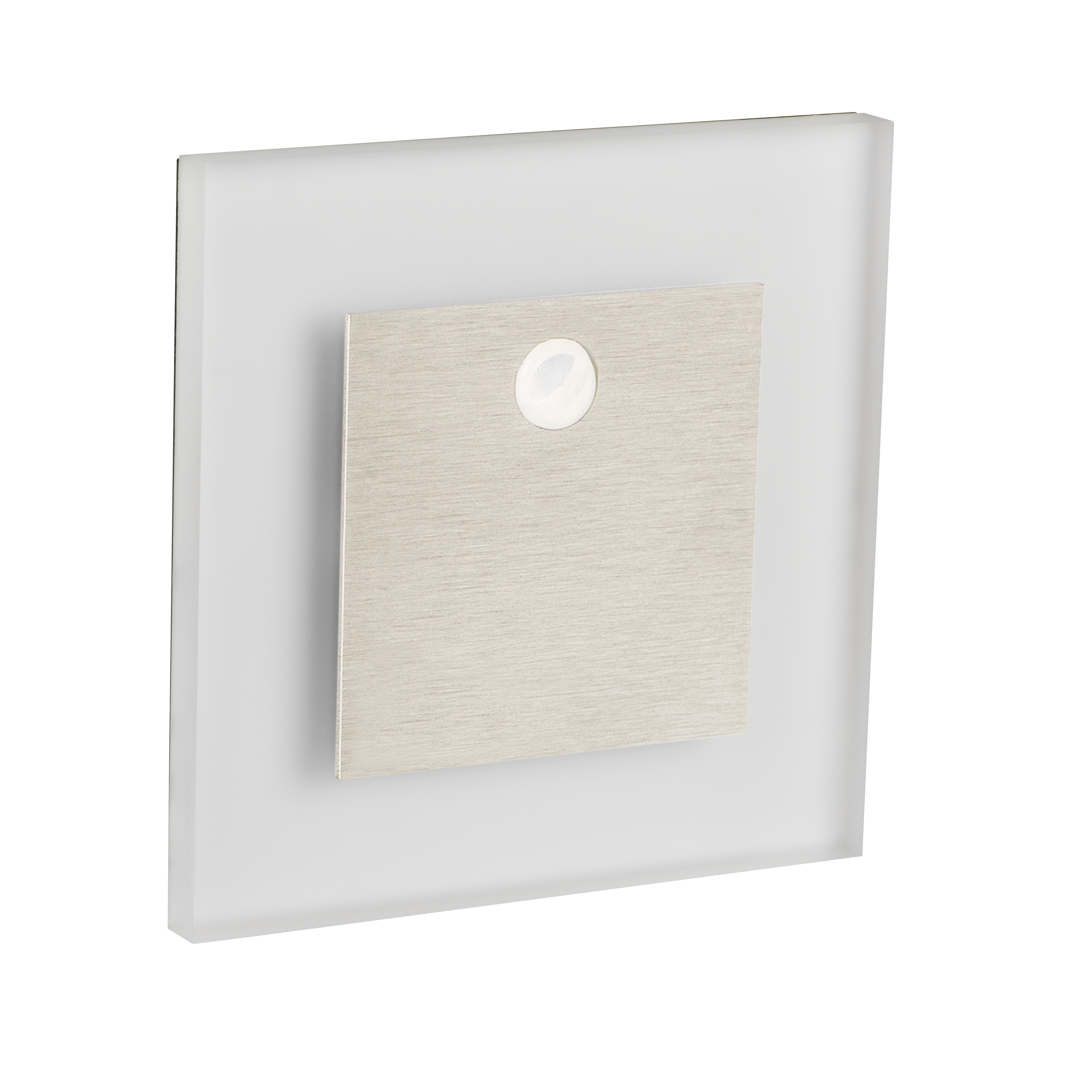 Oprawa schodowa APUS srebrna kwadratowa LED KANLUX 82406607