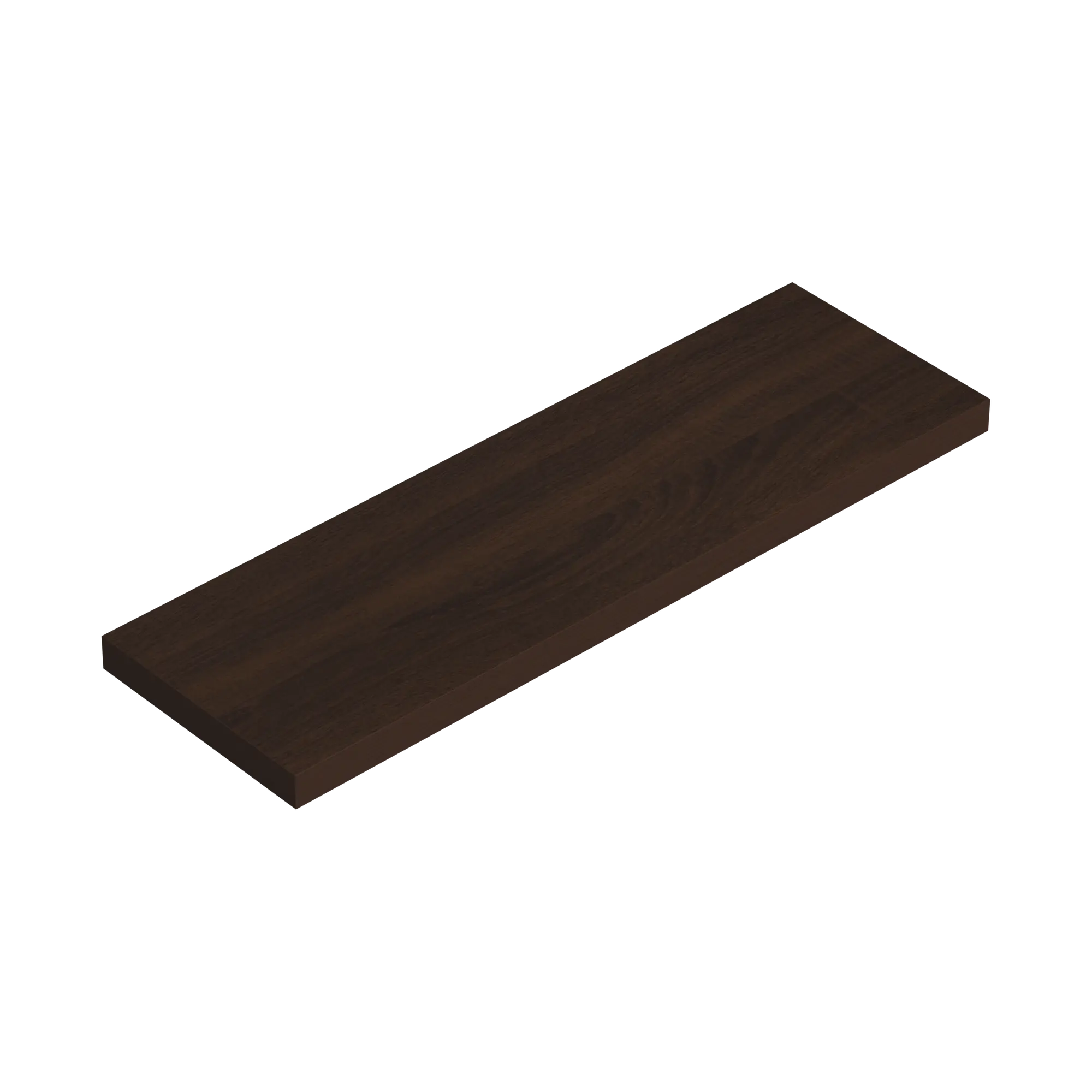 Półka ścienna samowisząca komorowa wenge 3.8x23.5x79.5 cm velano