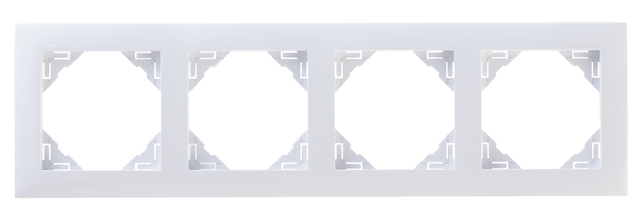 ESPELHO QUADRUPLO SÉRIE LOGUS 90 BRANCO