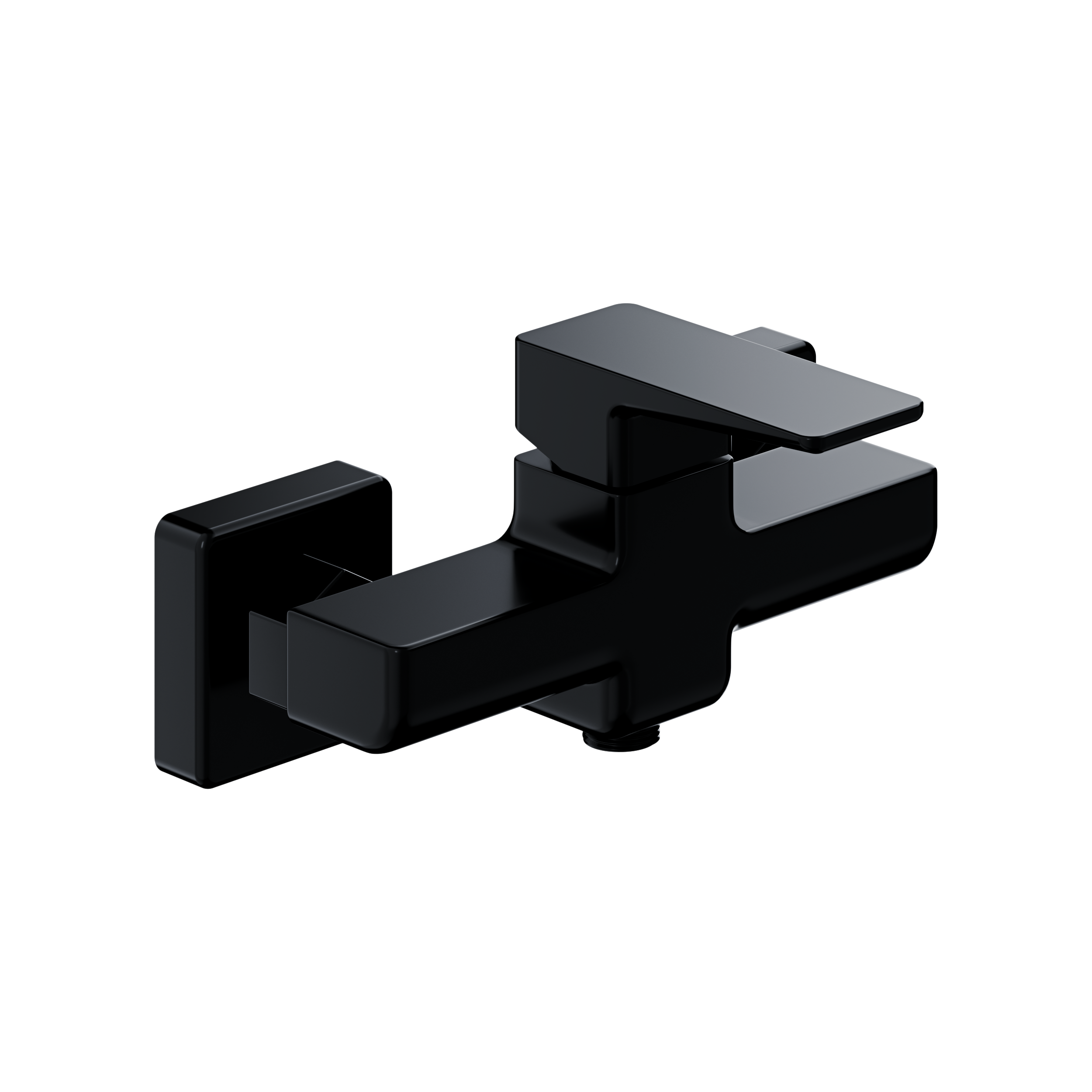 Bateria prysznicowa czarna Saxon Omnires