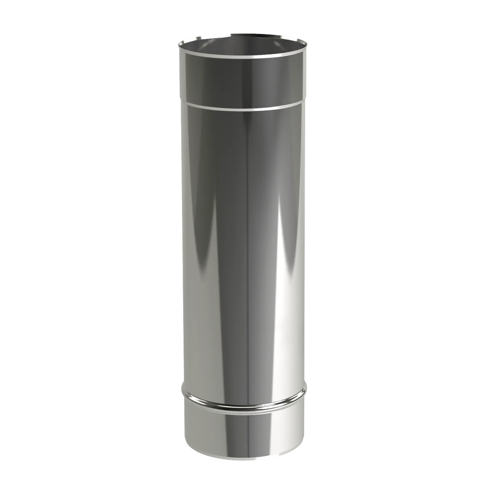 Rura do odprowadzania spalin prosta 120/0.5 mm 0.5 m MK
