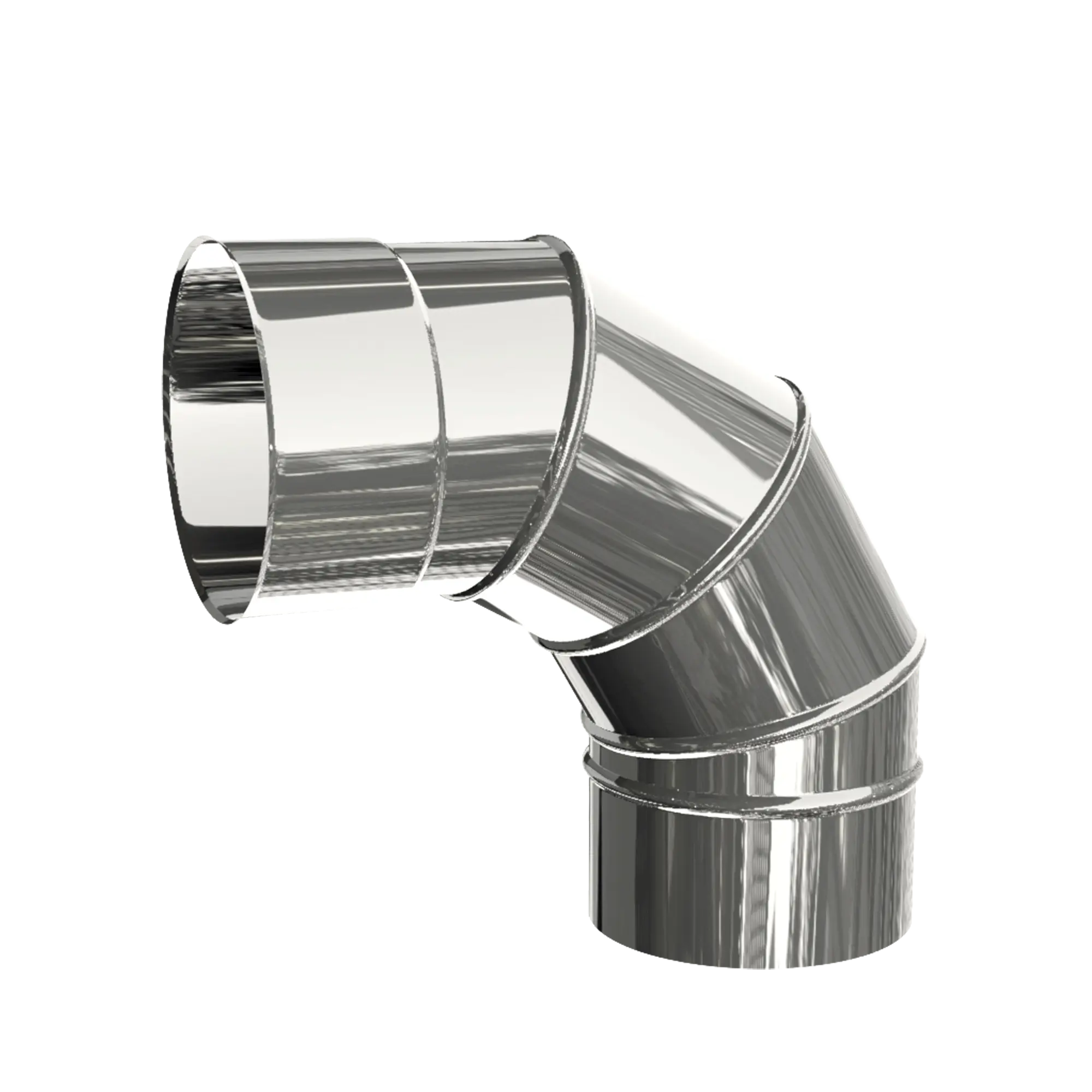 Kolano skrętne kominowe 90° 150/0.5 mm MK