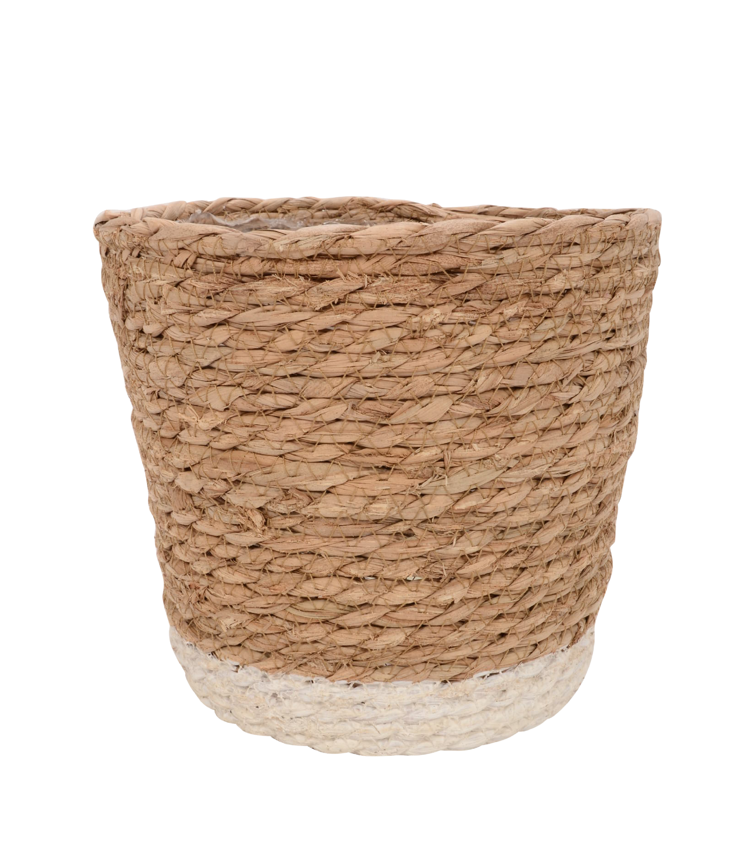 Osłonka doniczki koszyk Moroccan śr.20cm naturalny biały - 5