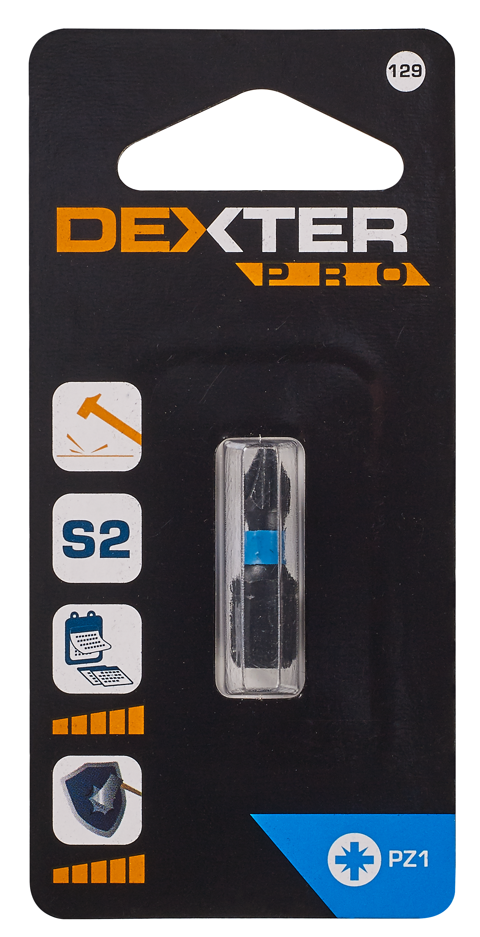 Bit udarowy PZ1 25 mm DEXTER PRO - 4