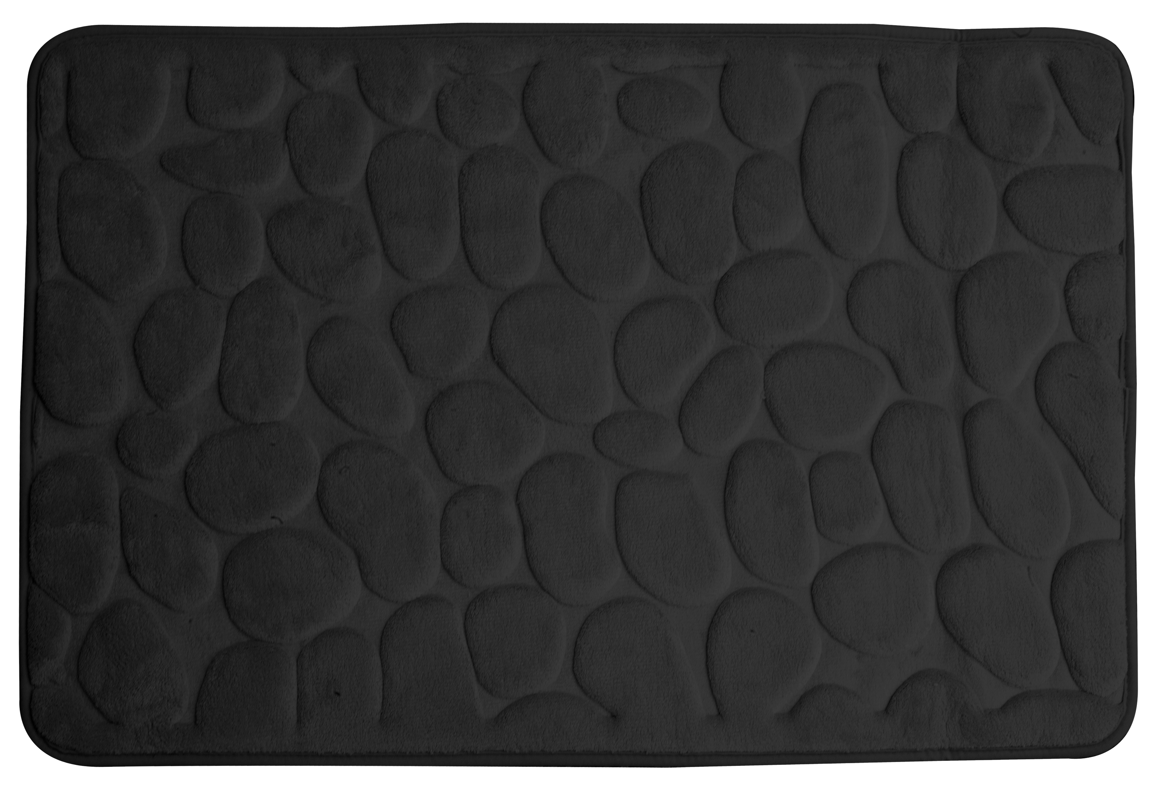 Dywanik łazienkowy Rimini 60x95 czarny Duschy