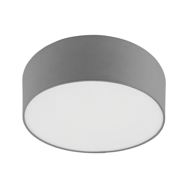 Plafon SITIA 29 cm szary E27 INSPIRE