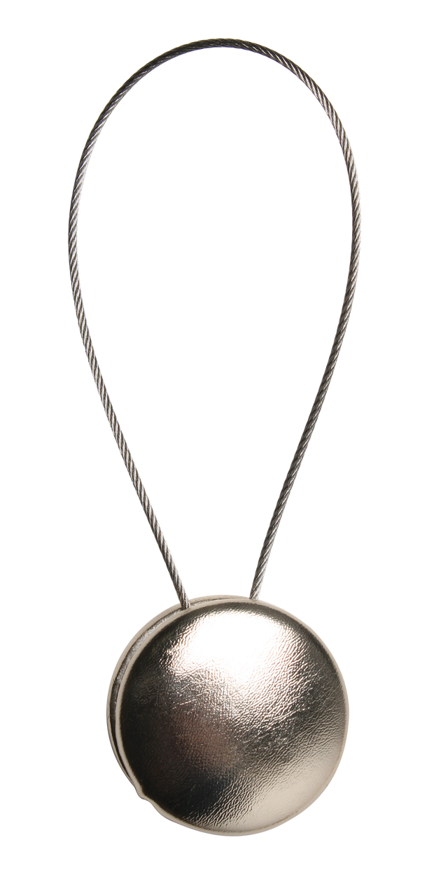 Upinacz do zasłon z magnesem Metallic złoty