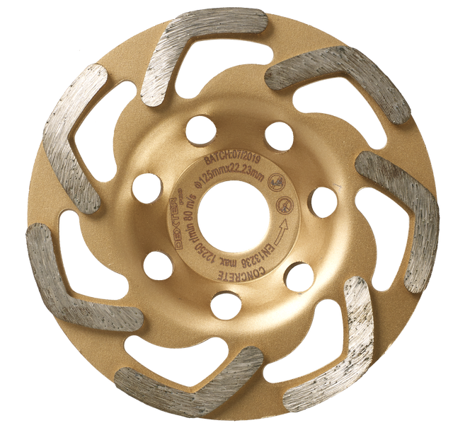 Głowica diamentowa do szlifierki kątowej do betonu125 x 22.2 mm DEXTER PRO