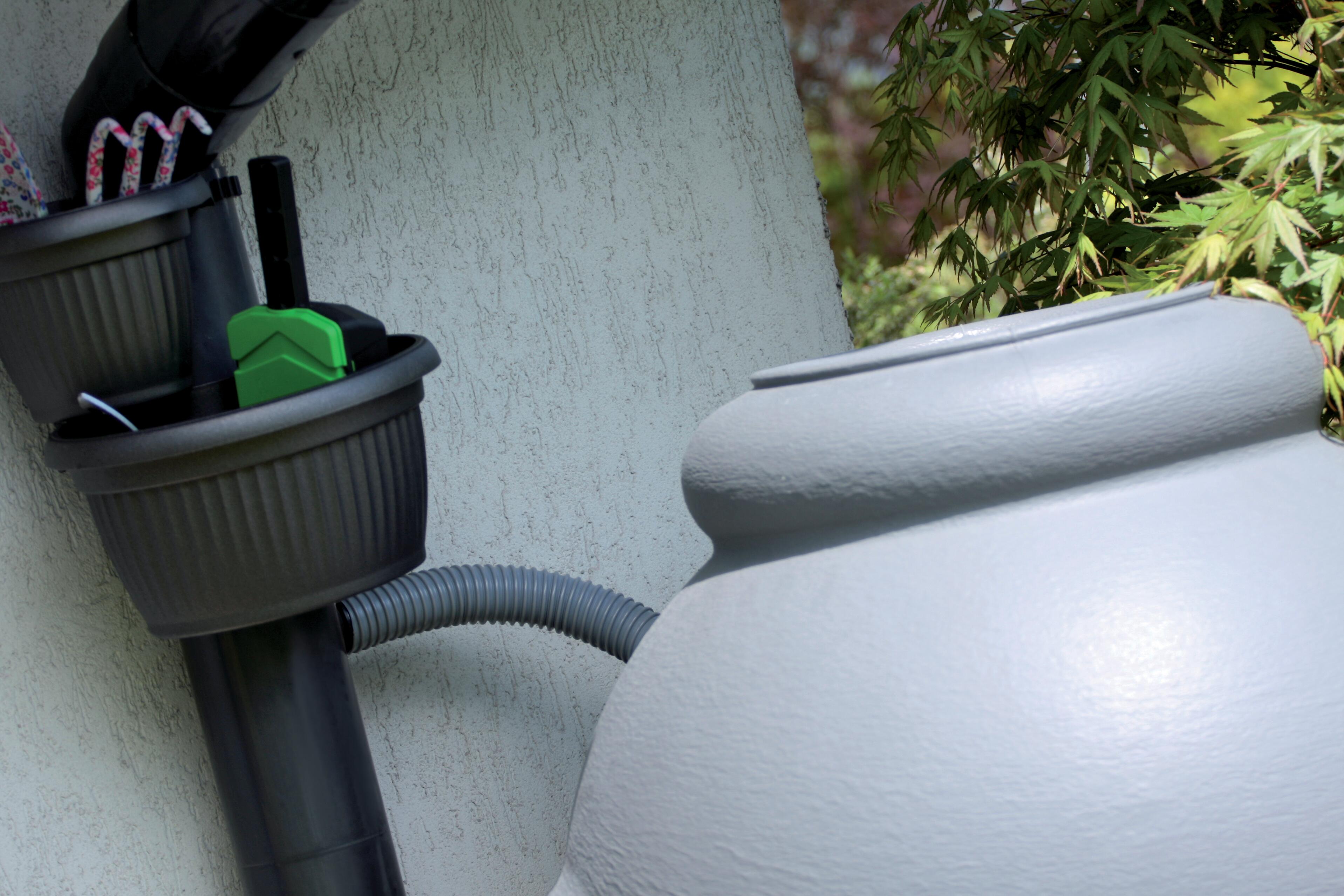 Zbiornik na deszczówkę Aqua Can 360l grafitowy Prosperplast - 4