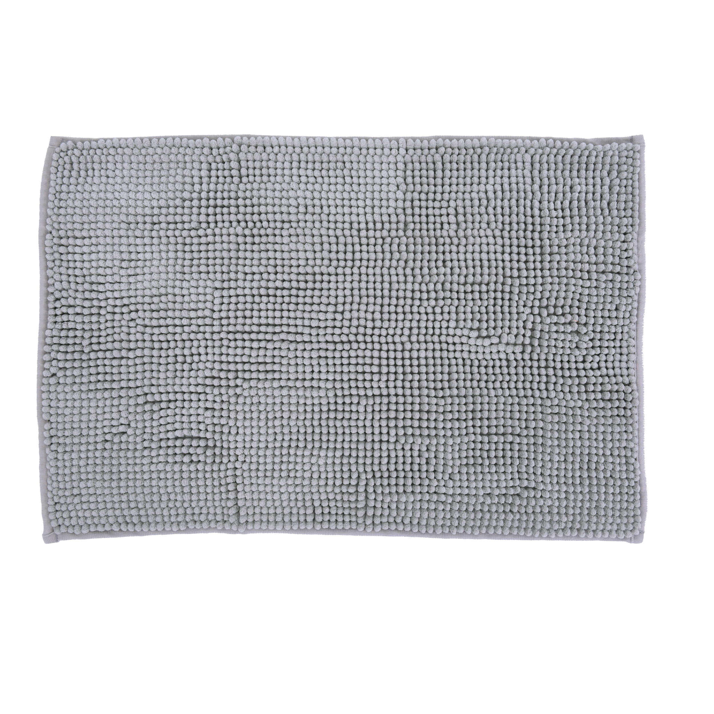 Dywanik łazienkowy Chenille Szary 40 x 60 Bisk