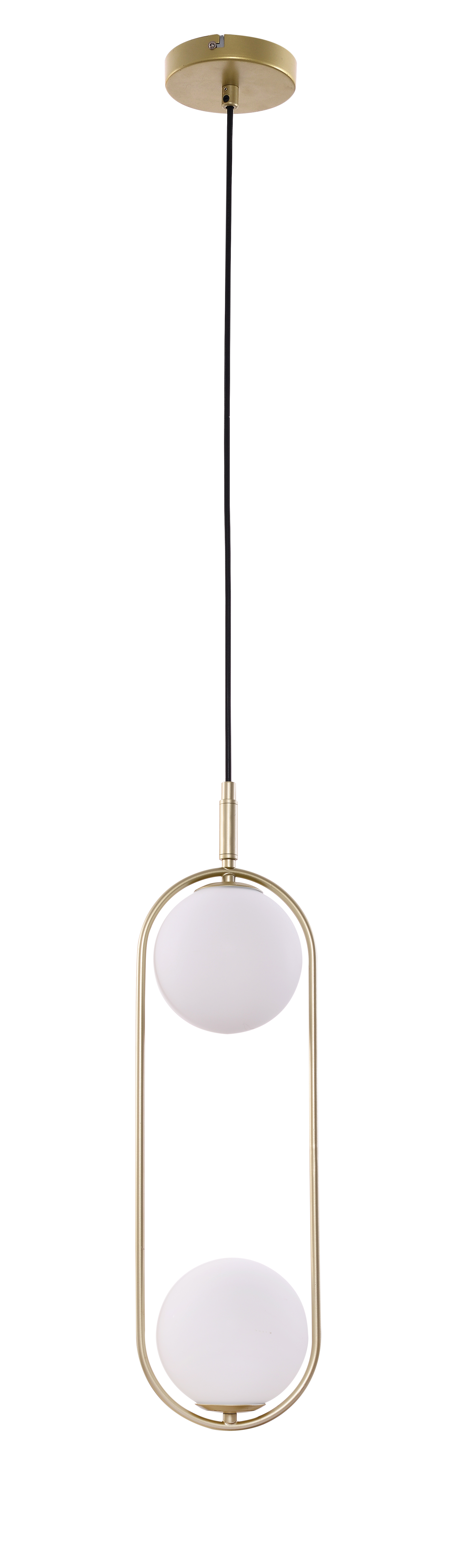 Lampa wisząca Cordel złota G9 Candellux