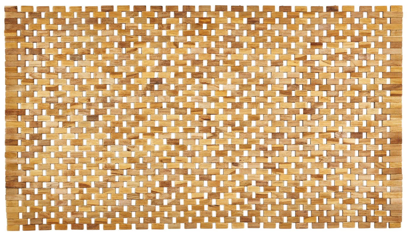 Mata łazienkowa Woodblock 52 x 90 Coram