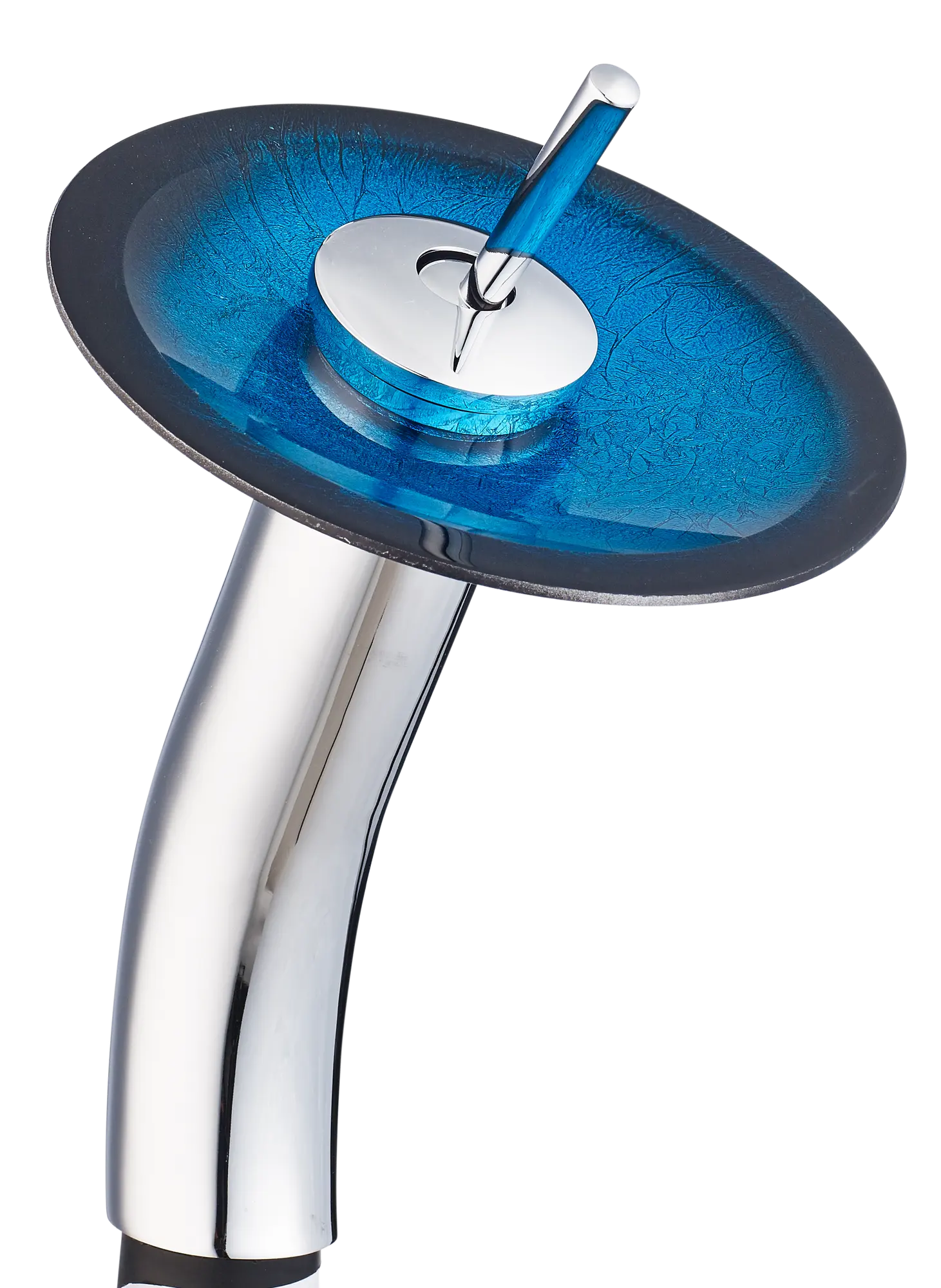 Bateria umywalkowa chrom wysoka 35 cm Lum Evg Trade