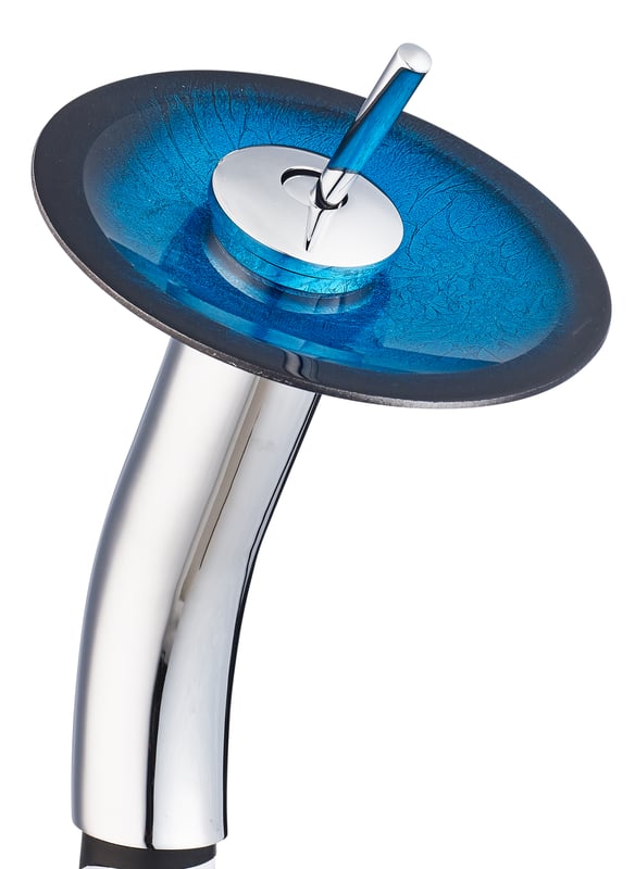 Bateria umywalkowa chrom wysoka 35 cm Lum Evg Trade