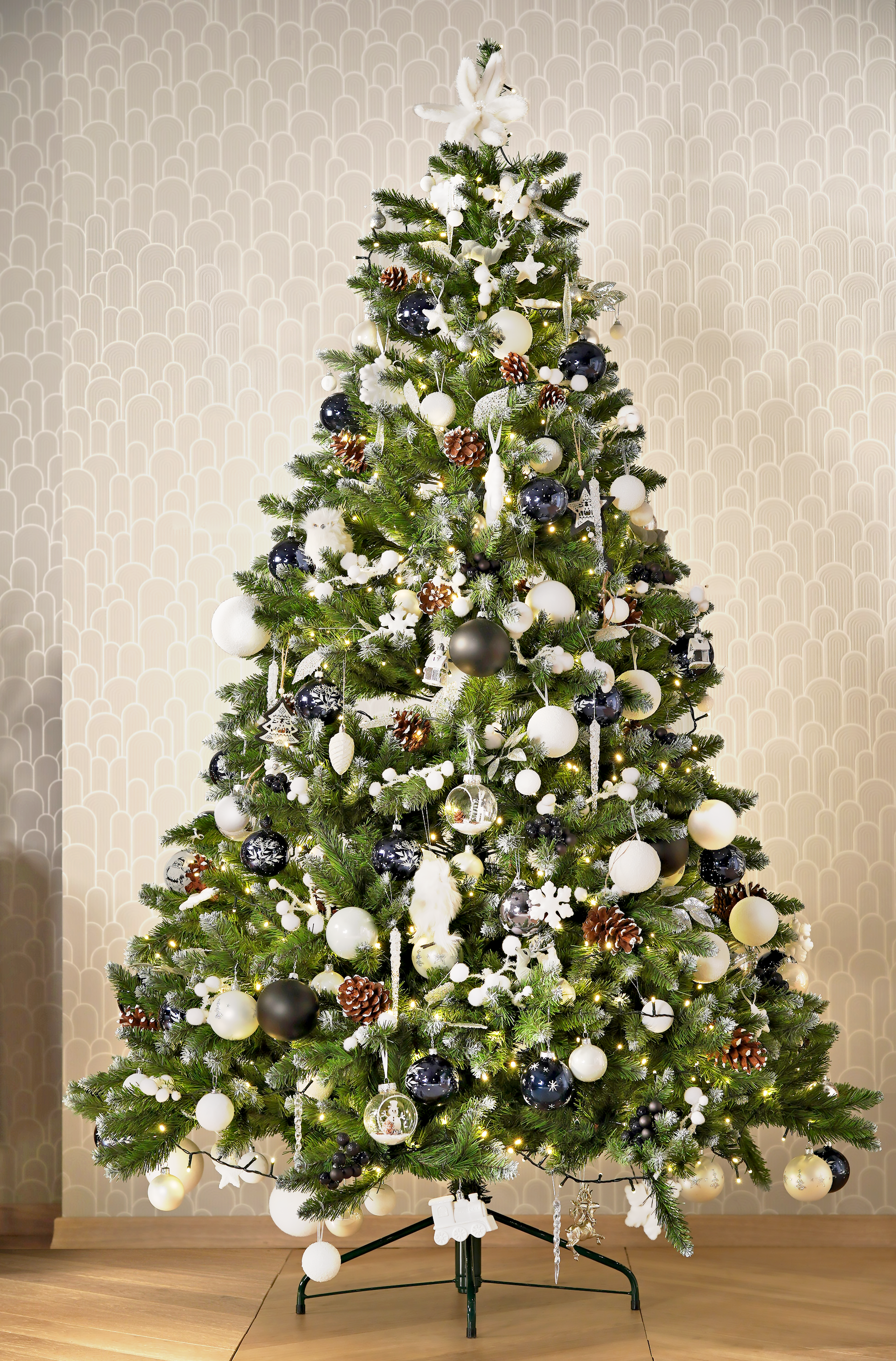 Árbol de Navidad Norway verde de 180 cm de alto - 9