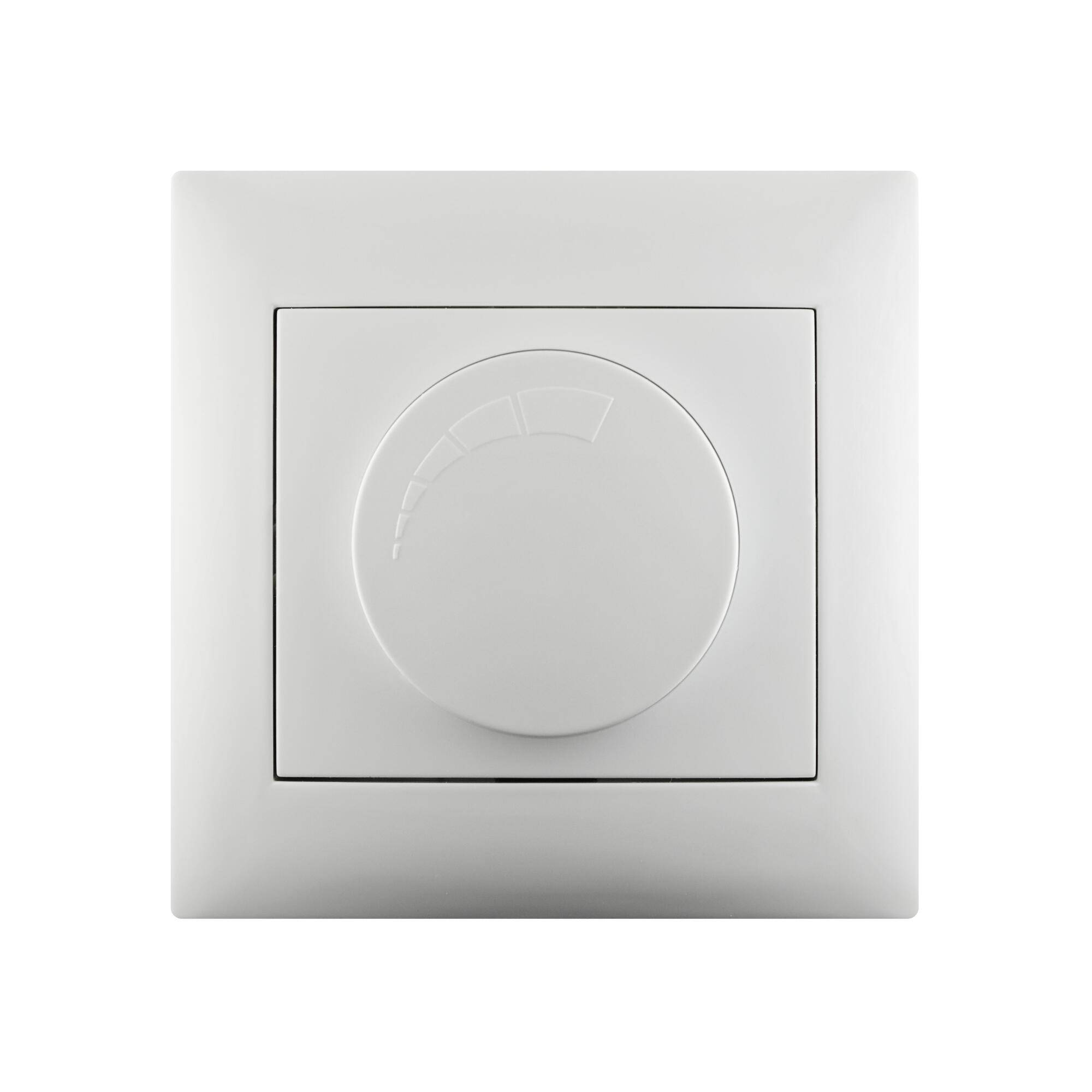 Regulador giratorio monoblock lika color blanco