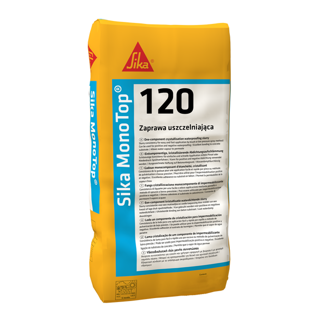 Zaprawa uszczelniająca SIKA MONOTOP 120 25 kg SIKA