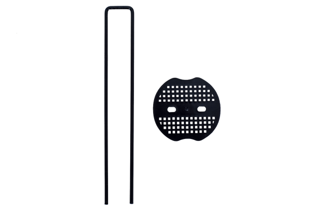 Szpilki do tkanin ogrodowych 20cm z ringiem 10szt.