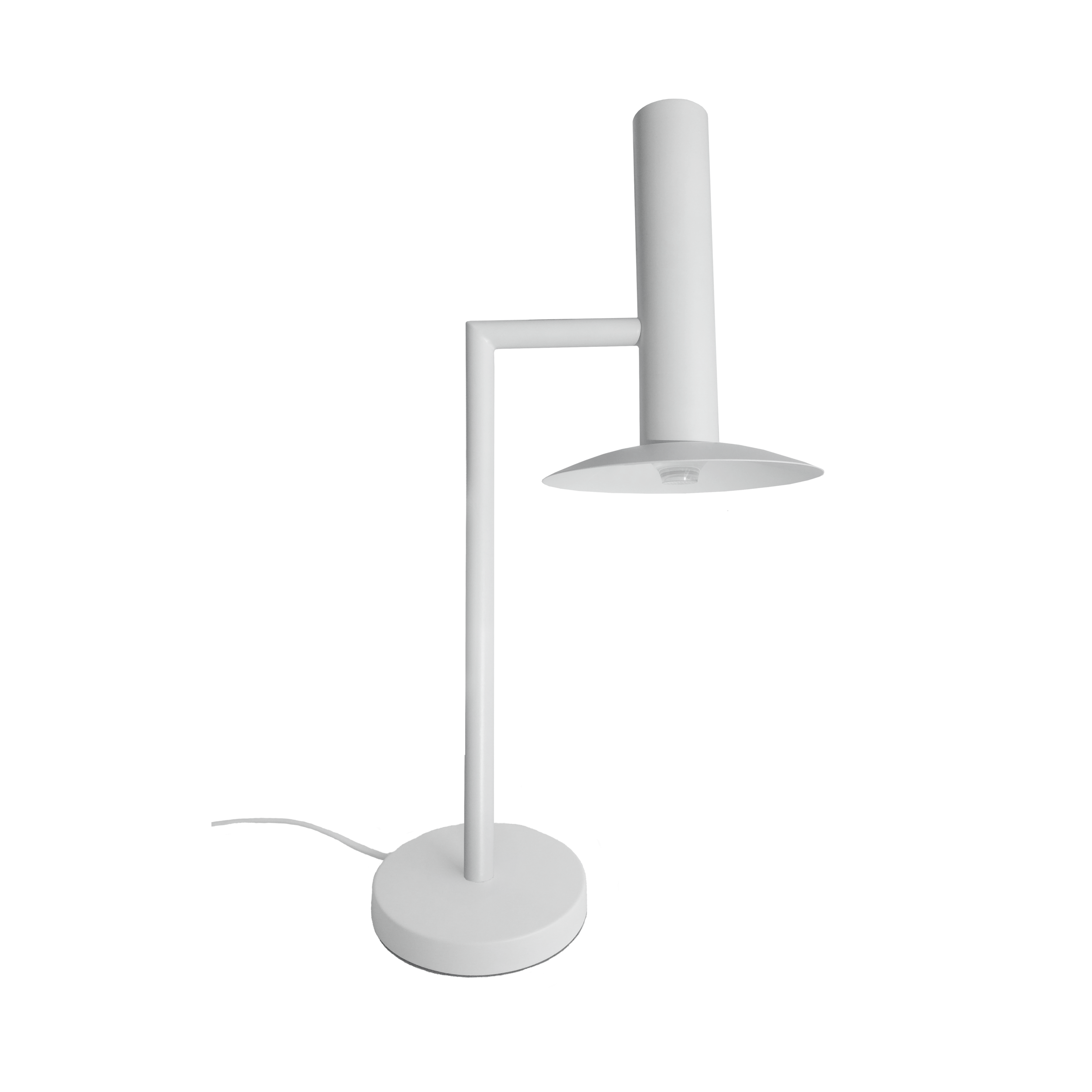 Lampa stołowa HAT biała LED LIGHT PRESTIGE