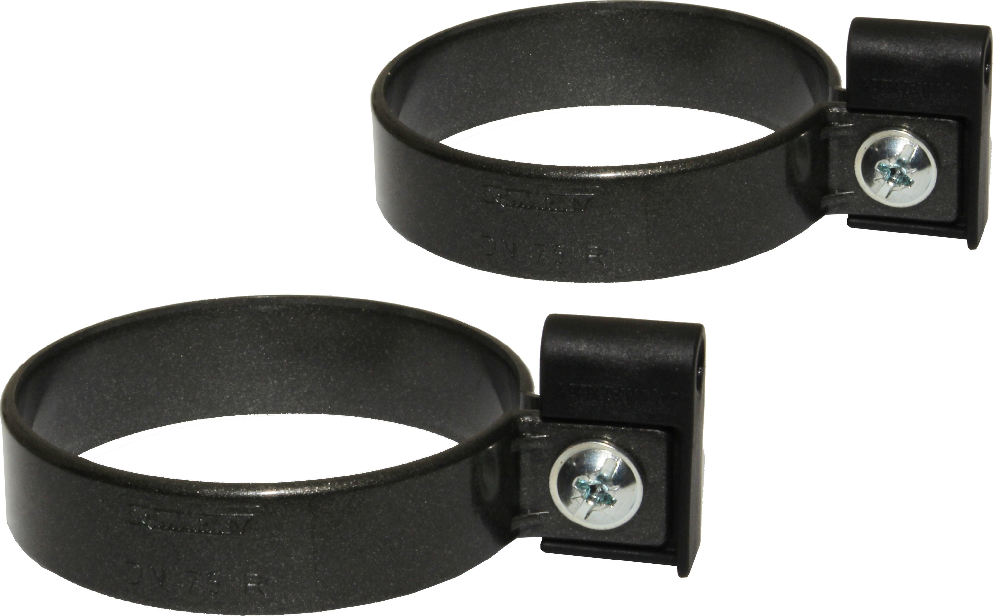Obejma zaciskowa do rynny 75 mm Grafitowa 2 szt. Marley