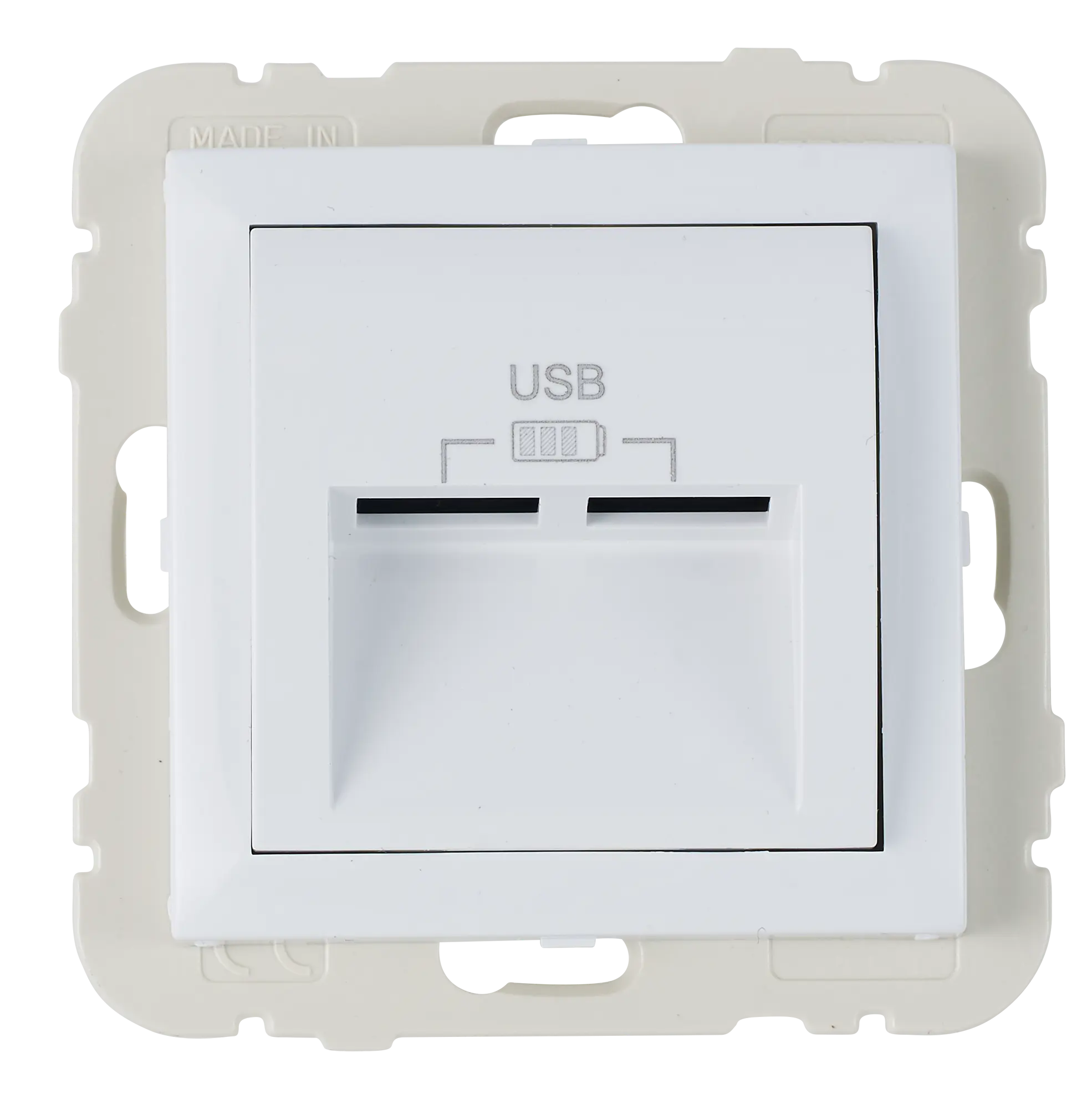 Gniazdo podwójne USB LOGUS 90 Biały EFAPEL