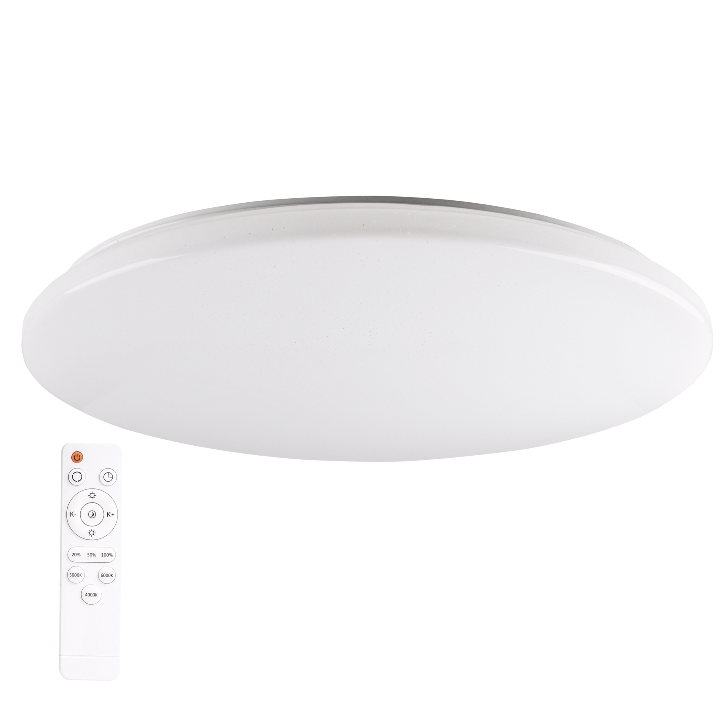 Plafon PIRIUS z pilotem 78 cm biały okrągły LED POLUX - 6