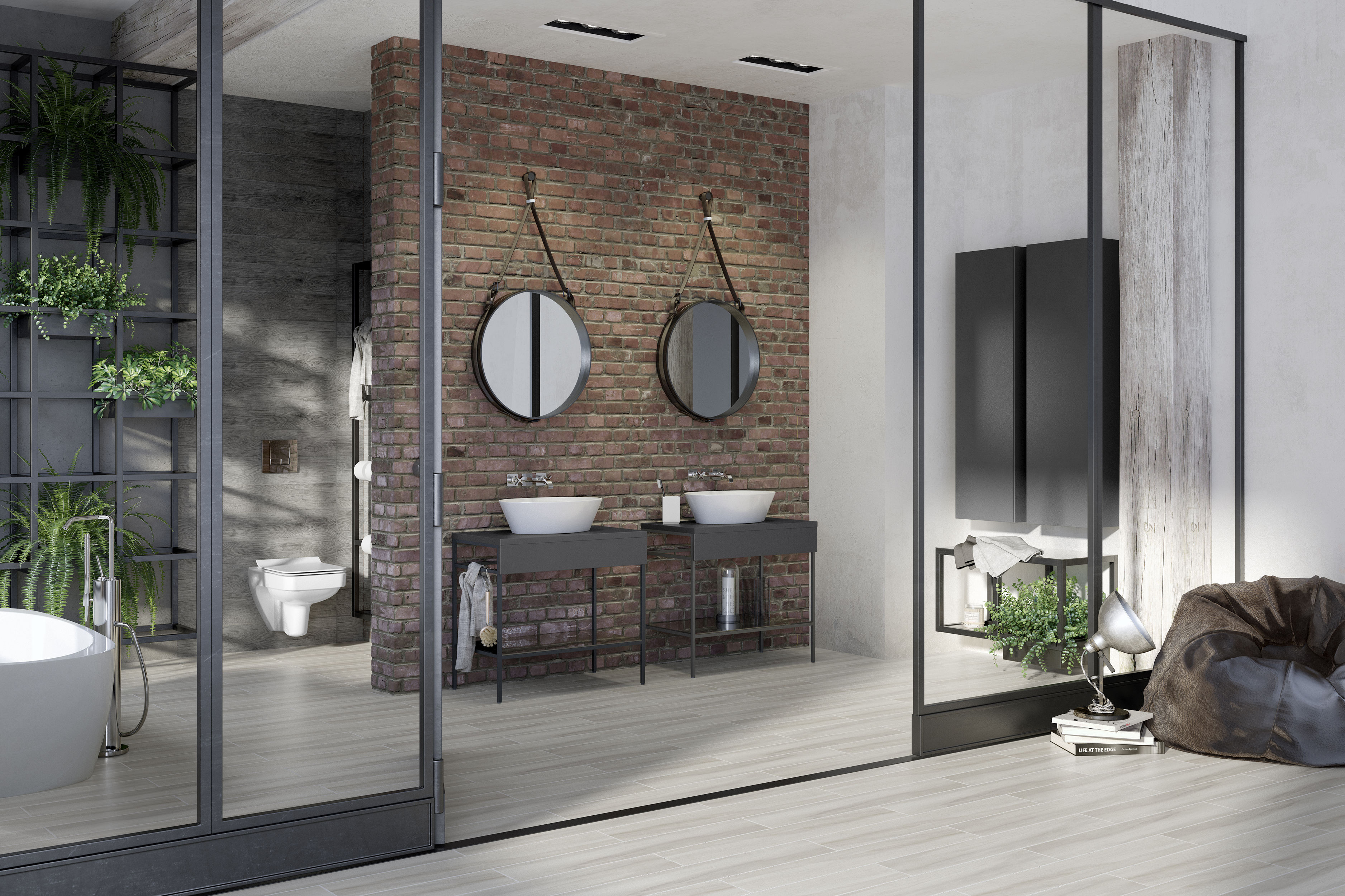 Umywalka ceramiczna nablatowa City Oval 50 Cersanit - 5