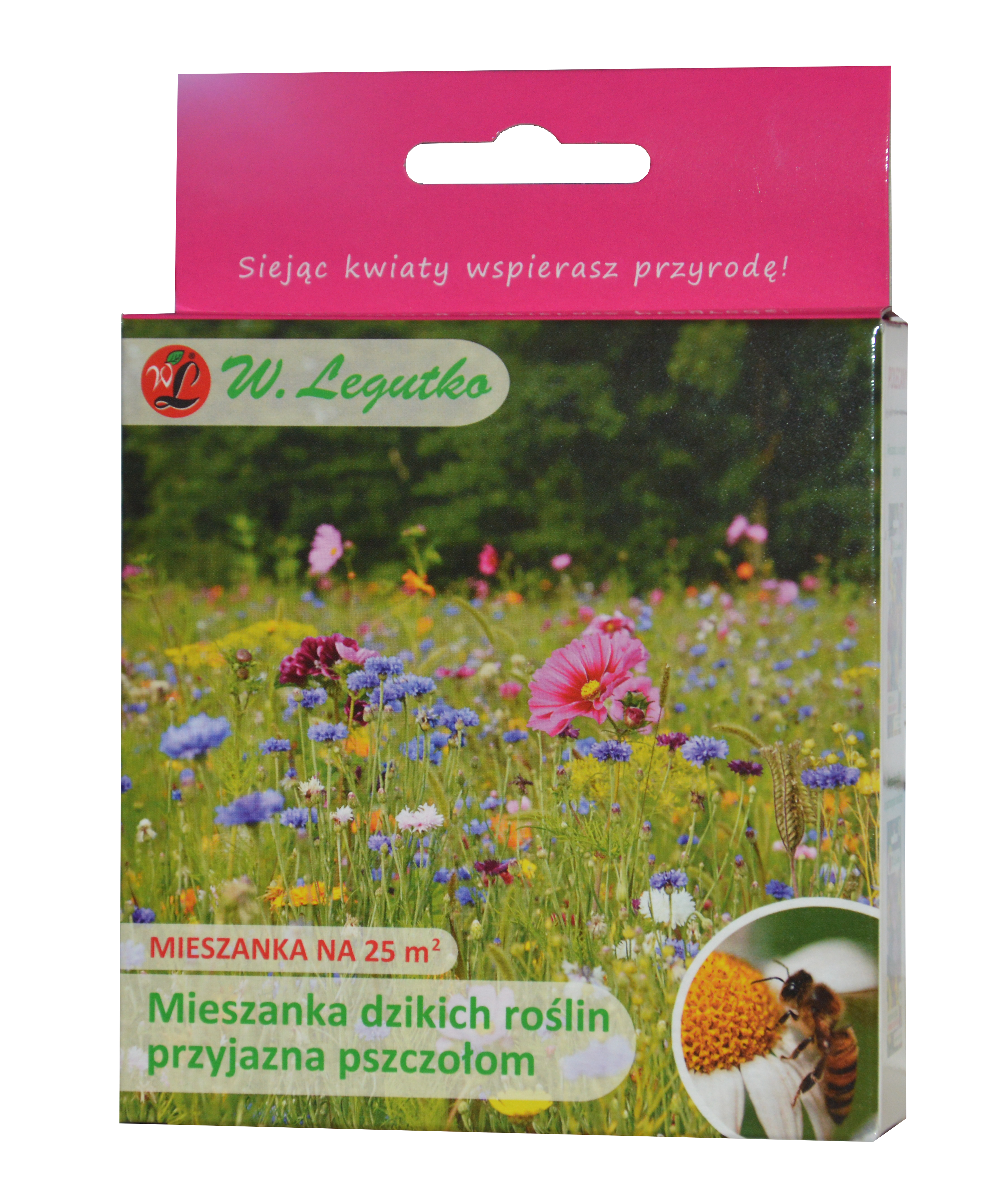 Nasiona dzikich roślin miododajnych 125 g / 25 m2 W.Legutko